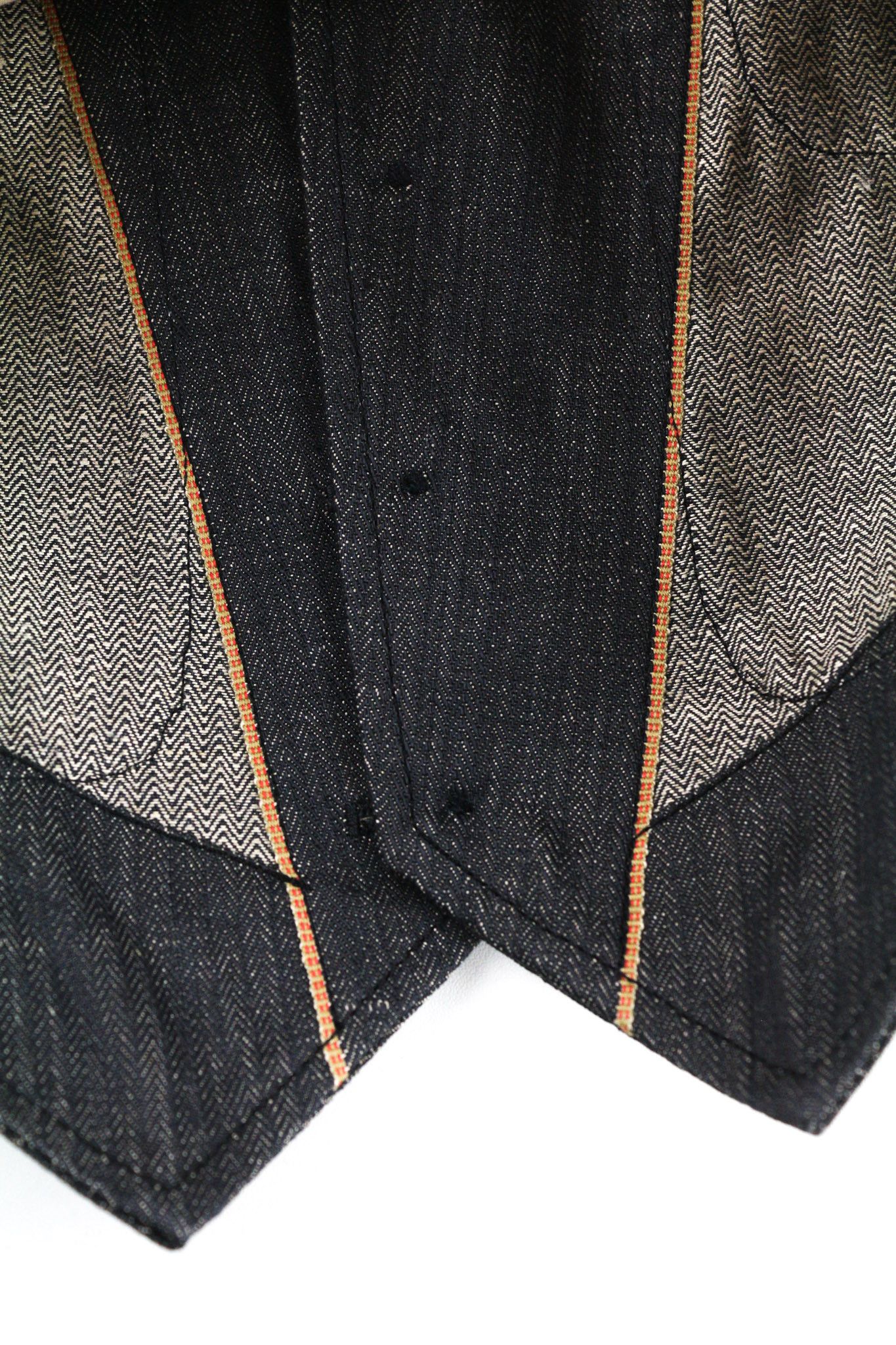 Nudie Jeans EINO BROKEN SELVAGE XS Blue Vest 80727 Size US XS / EU 42 / 0 - 10 Thumbnail