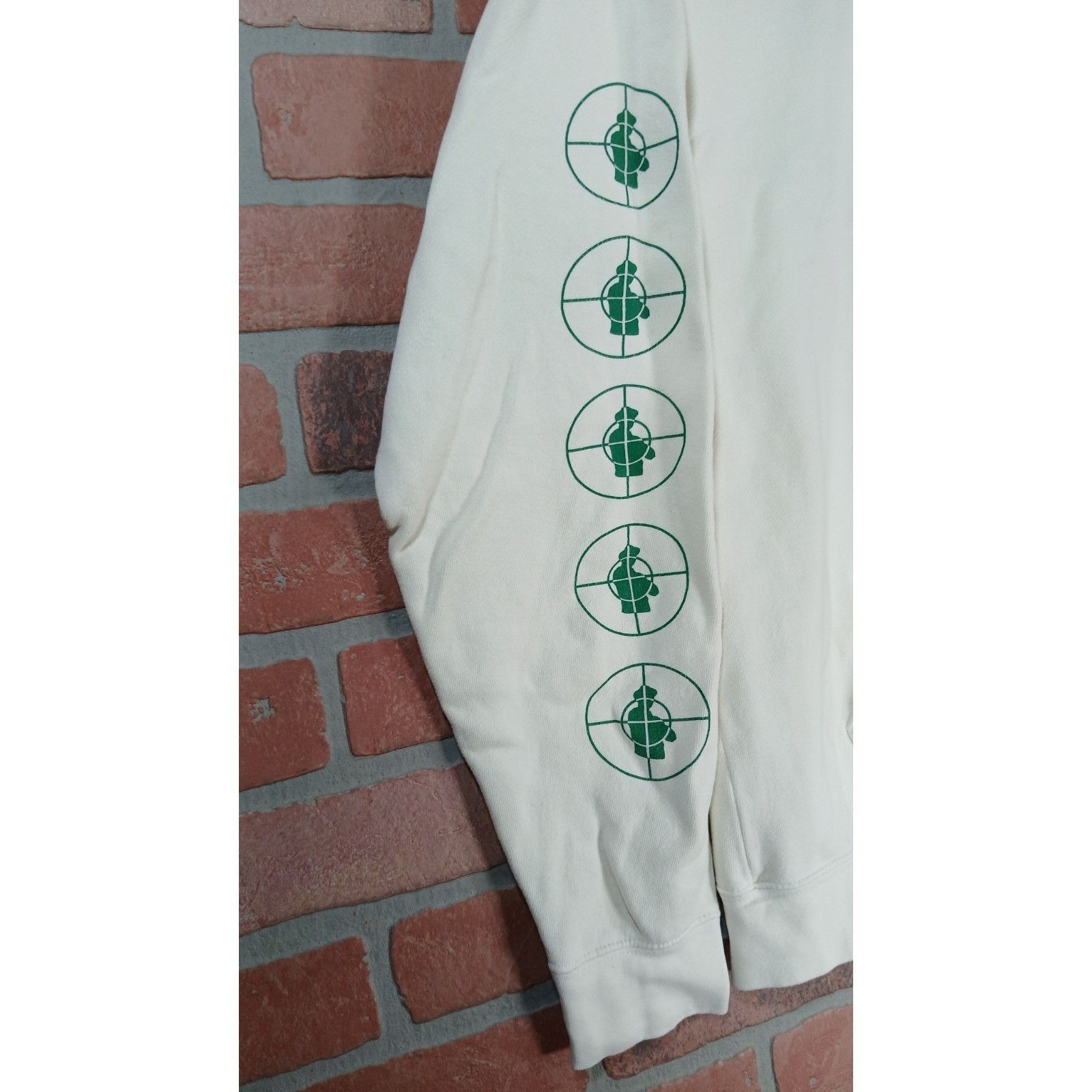 Cross Colours Cross Colours Public Enemy Hoodie Mens Medium Cream Fight th Size US M / EU 48-50 / 2 - 3 Thumbnail