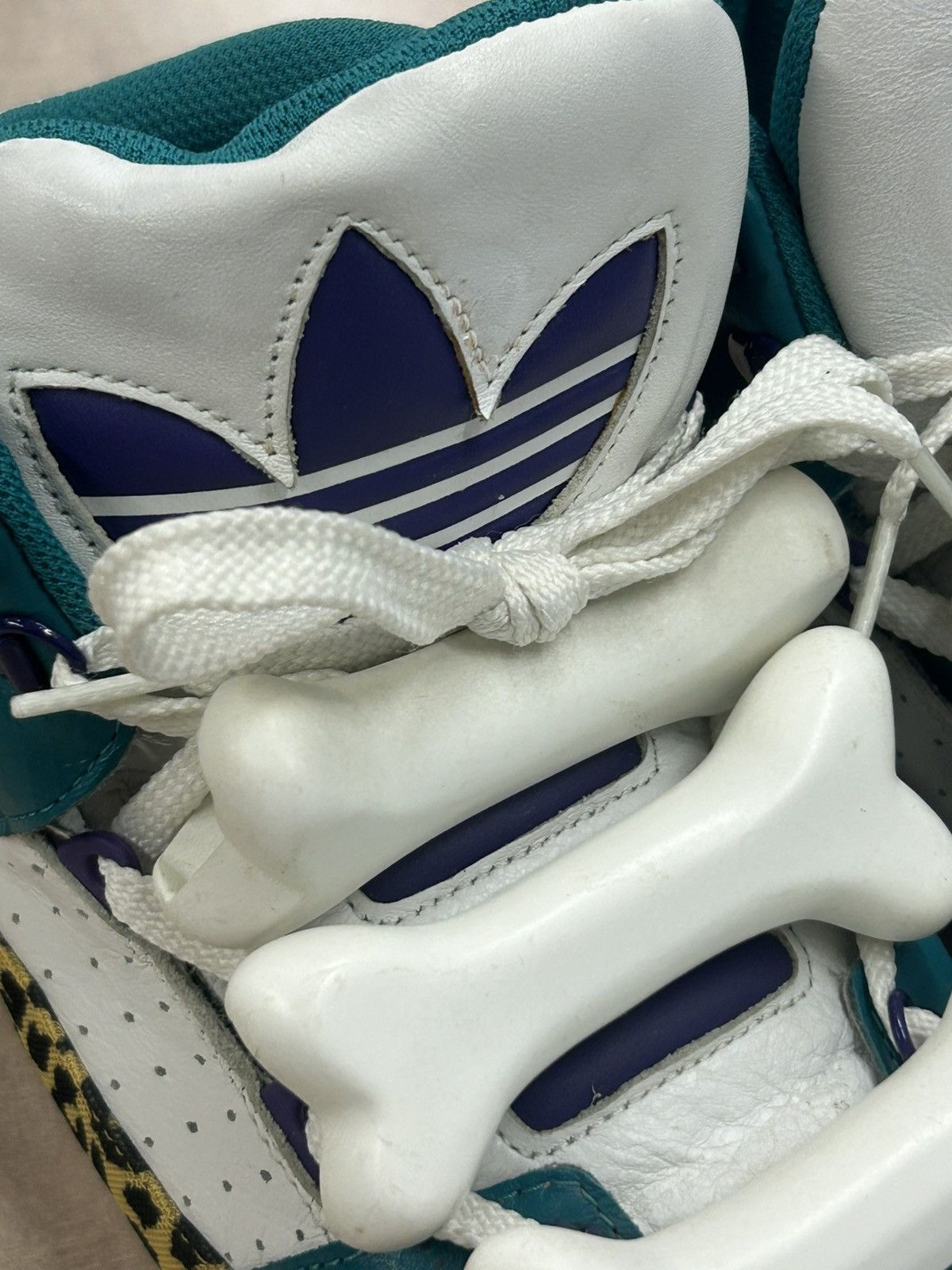 Adidas × Jeremy Scott Adidas Jeremy Scott JS Flintstones Bones A$AP ROCKY PESO Size US 10 / EU 43 - 10 Thumbnail
