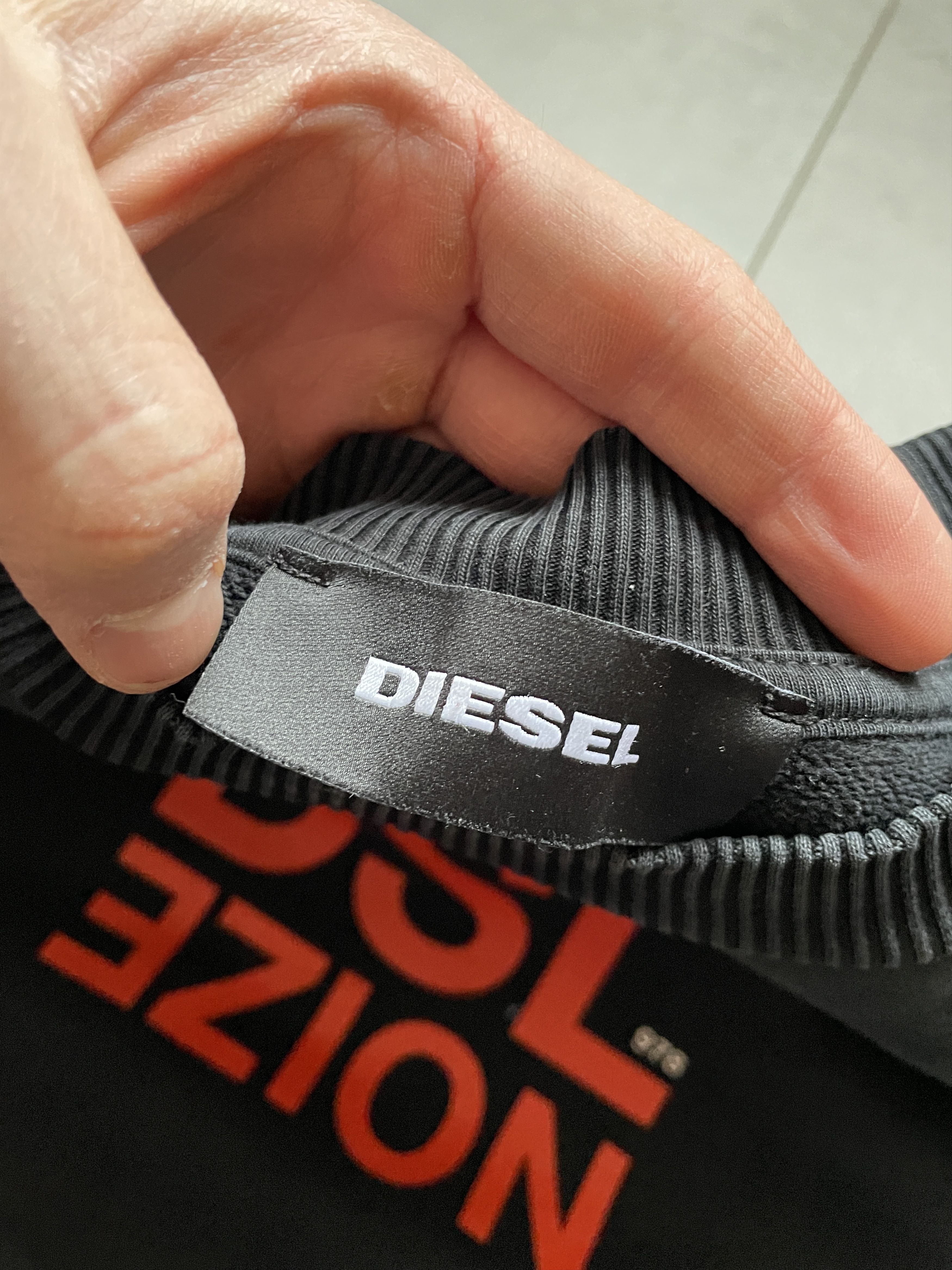 Diesel DIESEL BOXY NOIZE S-BAY B-RAVE RAVE SAMURAI GRAPHIC CREWNECK Size US M / EU 48-50 / 2 - 4 Thumbnail