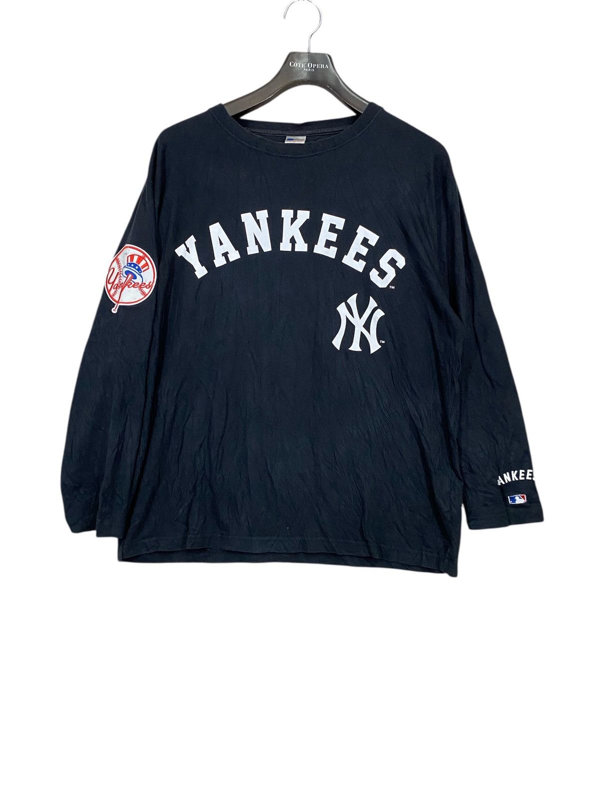 New York Yankees NEW YORK YANKEES BIG LOGO VERY RARE Size US XXL / EU 58 / 5 - 2 Thumbnail