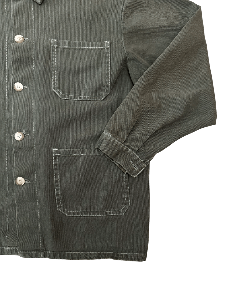 Vintage Olive Green Over Shirt Button Up Size US M / EU 48-50 / 2 - 3 Thumbnail