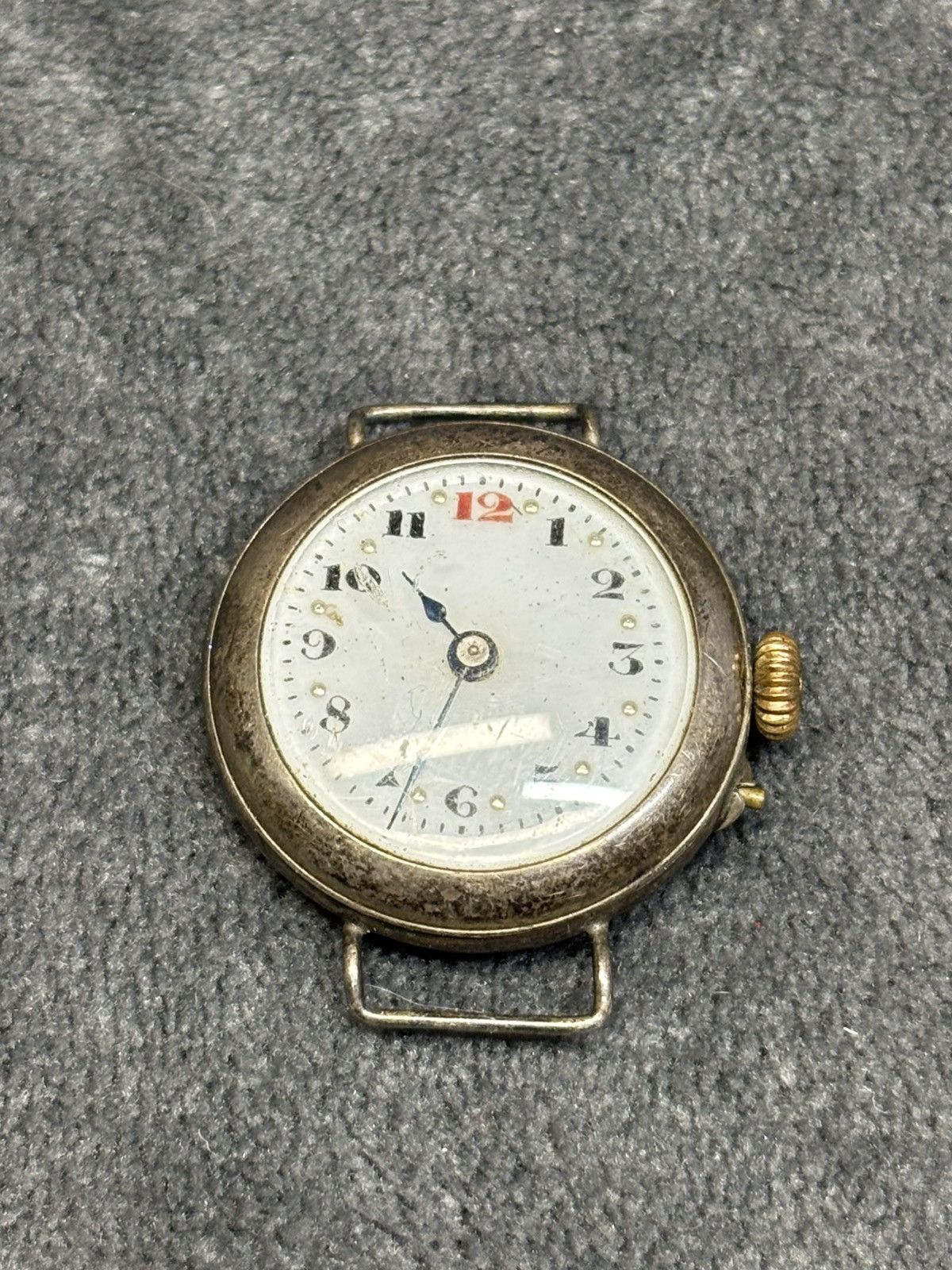 Sterling Silver 925 Adult Trench Watch WW1 Parts/Repair