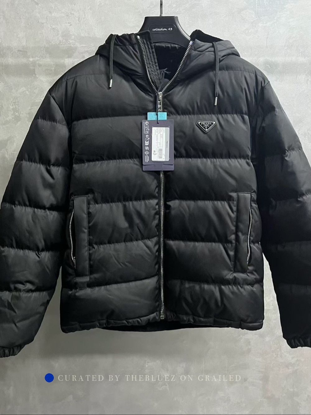 Prada Re-Nylon Down Jacket in Black Size US M / EU 48-50 / 2 - 1 Thumbnail