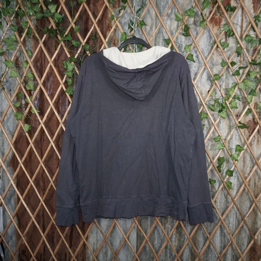 Gap Large - Vintage Y2K gap zip up thermal lined 2000s hoodie Size US L / EU 52-54 / 3 - 2 Thumbnail