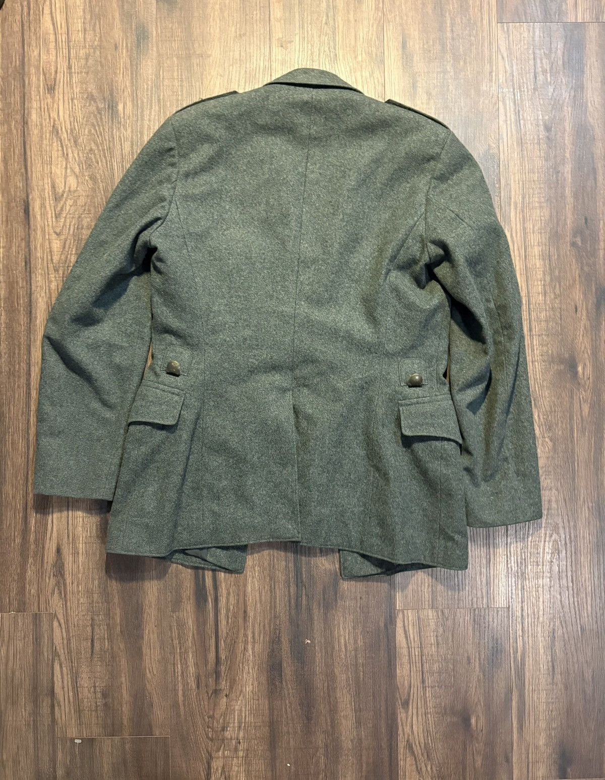 Vintage 🔥Vintage Men Swiss Army Wool Jacket Uniform Military Grey🔥 Size US M / EU 48-50 / 2 - 4 Thumbnail