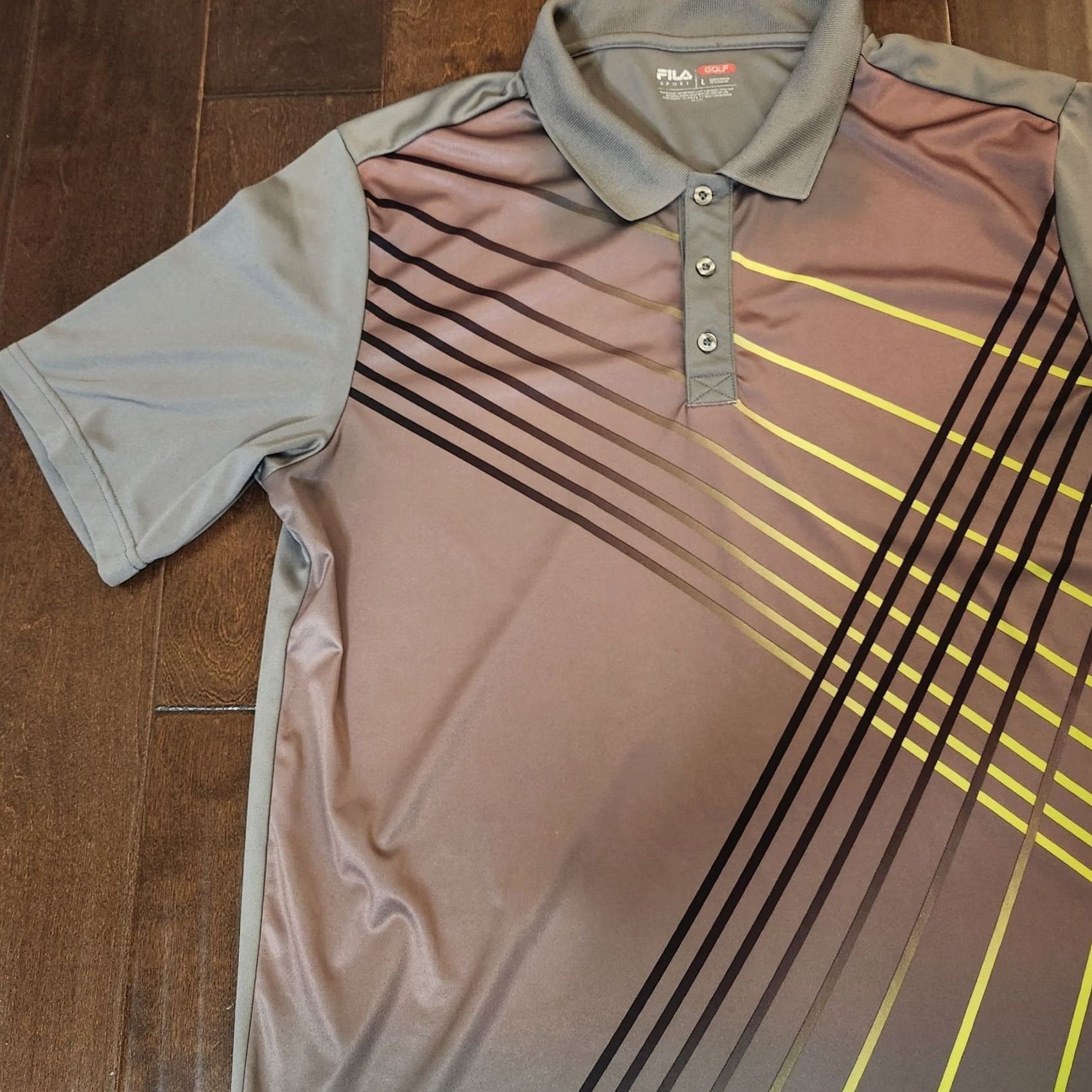 Fila FILA PERFORMANCE POLO SHIRT - Geometric Athletic - Large Size US L / EU 52-54 / 3 - 4 Thumbnail