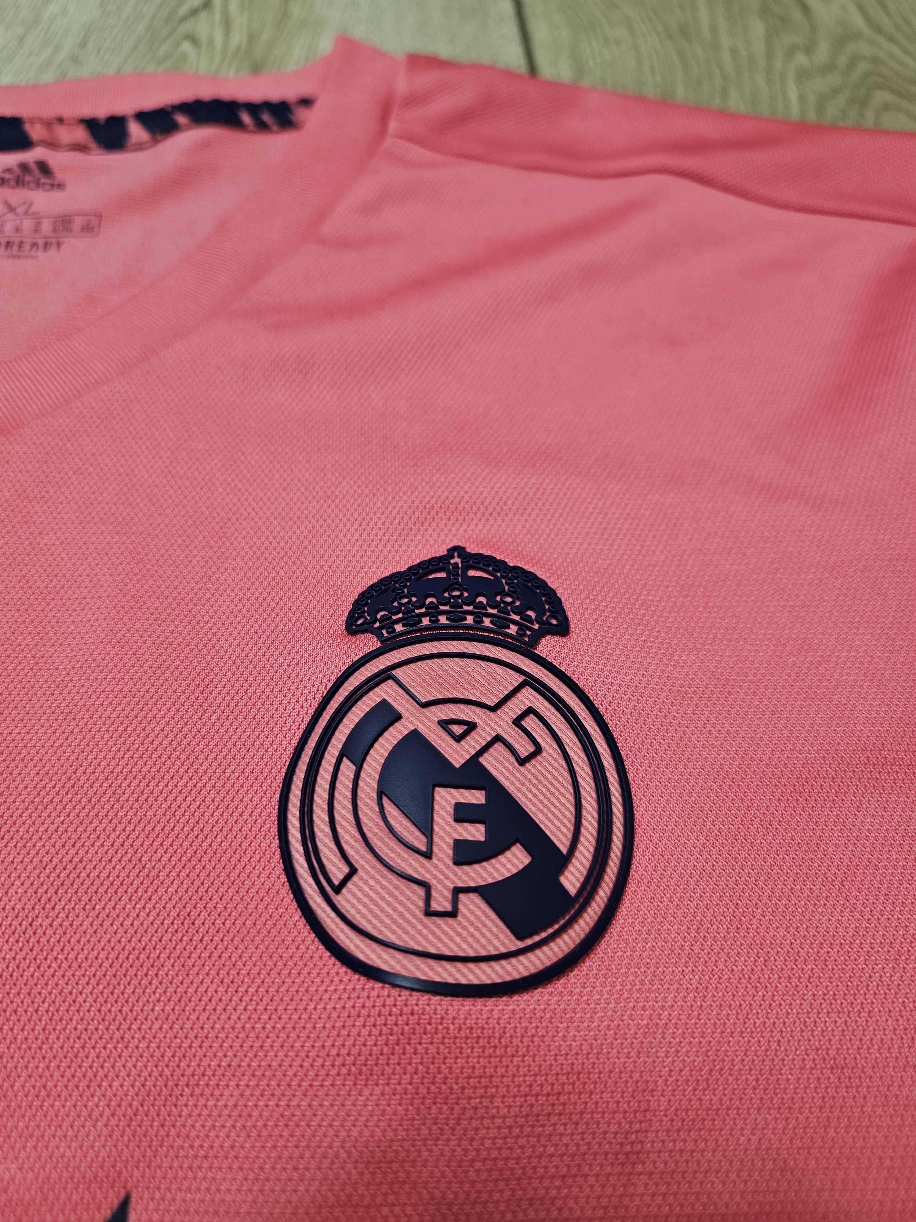 Adidas REAL MADRID 2020 2021 AWAY FOOTBALL SHIRT SOCCER JERSEY Size US XL / EU 56 / 4 - 4 Thumbnail
