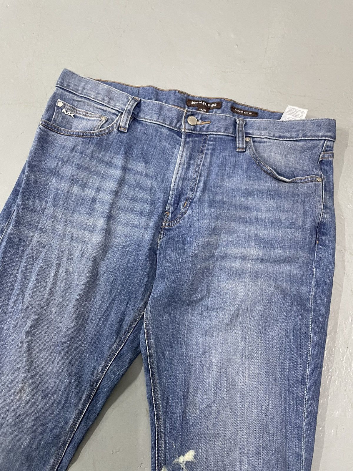 Michael Kors Michael Kors Blue Denim Jeans – Classic Straight Fit Size US 36 / EU 52 - 2 Thumbnail