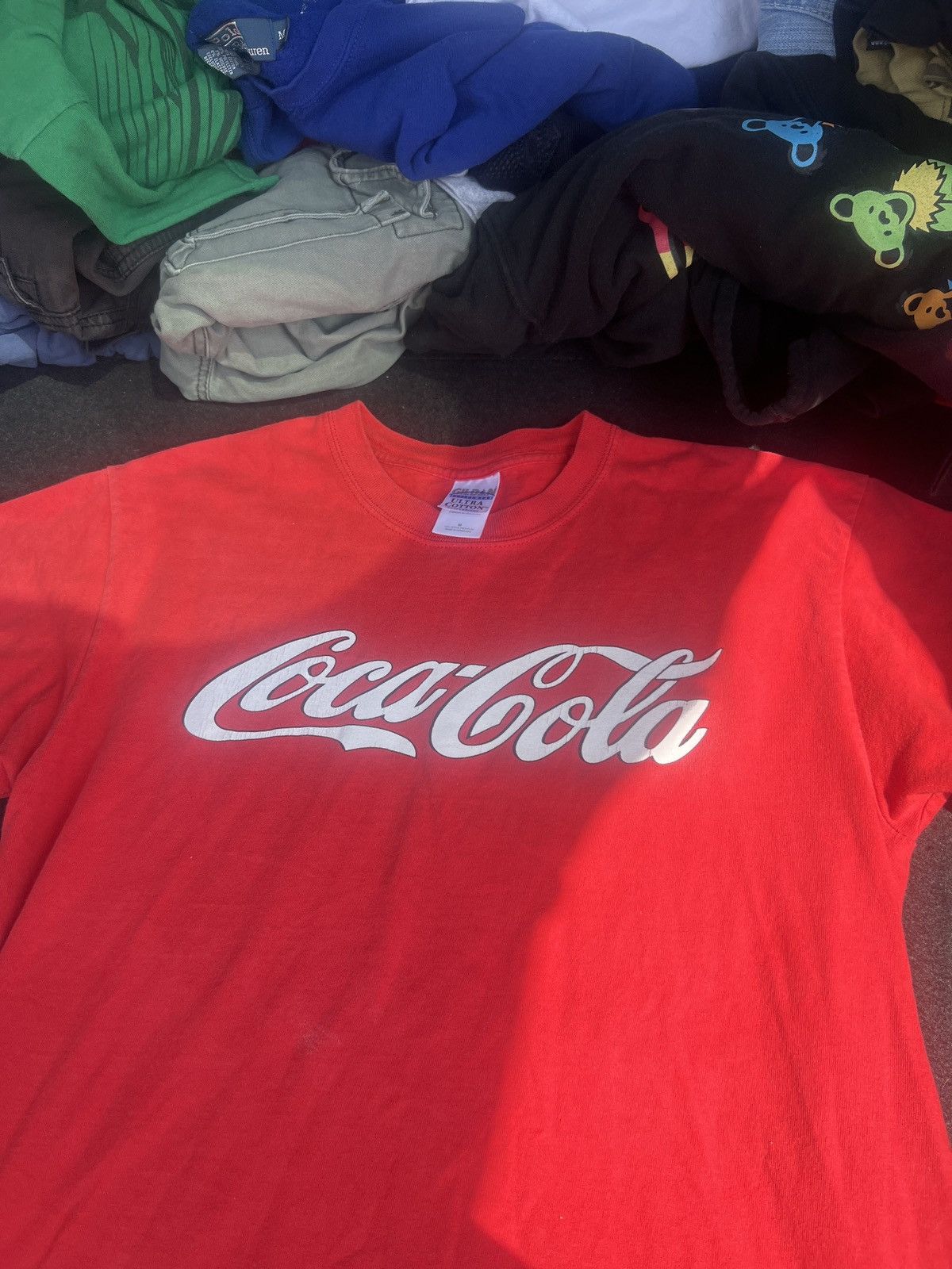 Coca Cola × Vintage Crazy vintage Coca Cola tee classic logo Size US L / EU 52-54 / 3 - 2 Thumbnail