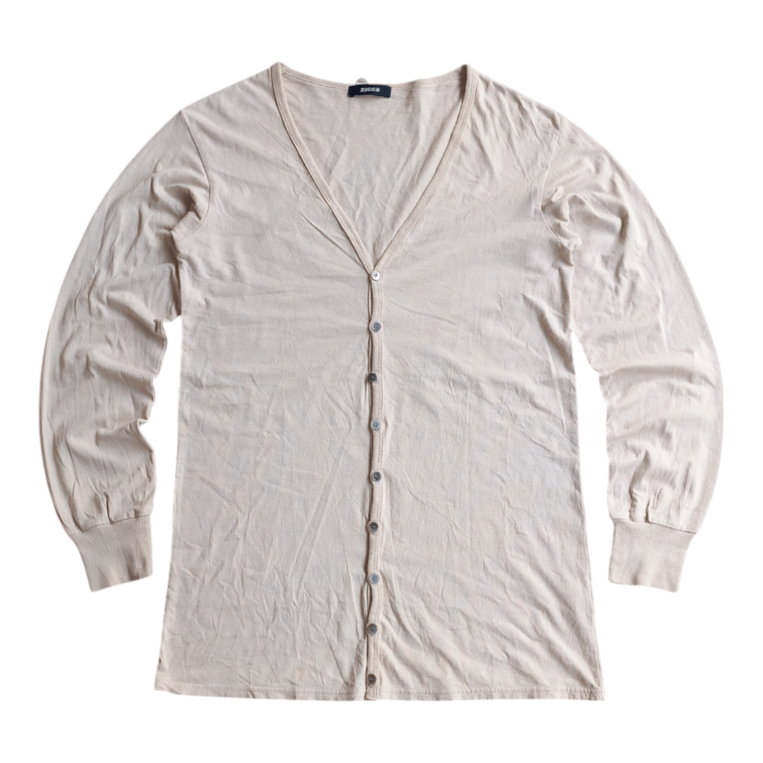 CABANE de ZUCCa Zucca Issey Miyake - Blank Cardigan Size US M / EU 48-50 / 2 - 1 Thumbnail