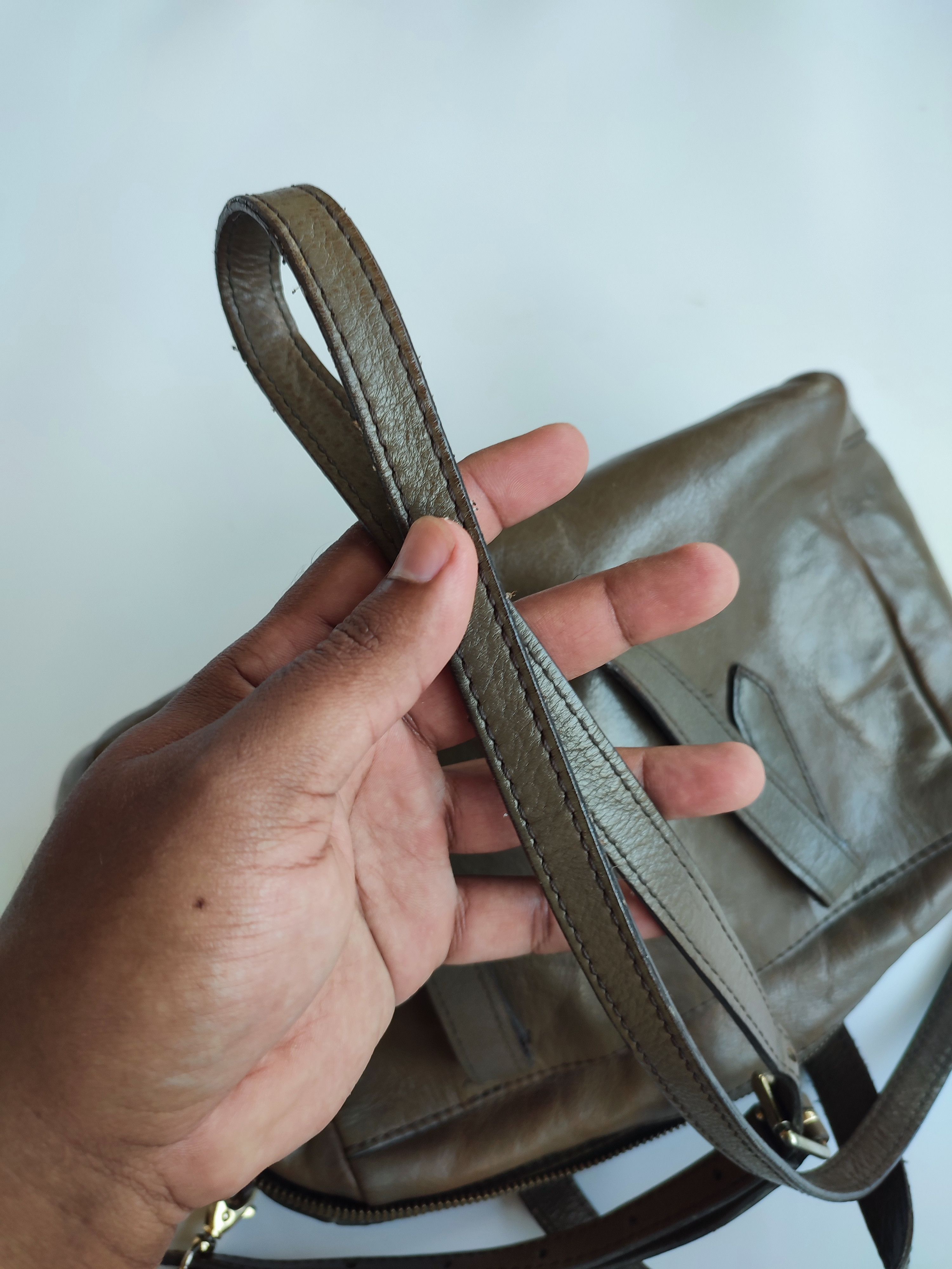 Designer × Fossil AUTHENTIC FOSSIL 2 WAYS BOSTON BAG Size ONE SIZE - 12 Thumbnail