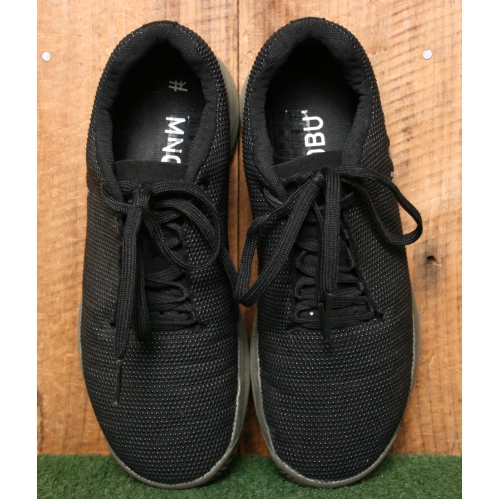 Vintage NOBULL SuperFabric Trainer Plus Sneakers Black Sz. 8 Men’s | 9.5 Women’s Unisex Adults US 8 EU 41 Low Top Sneaker Modern Athletic Shoes Size US 7 / IT 37 - 4 Thumbnail