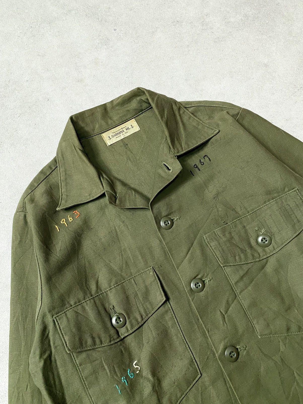 Japanese Brand Shanana Mil Military Utility Embroidery Shirts Size US M / EU 48-50 / 2 - 4 Thumbnail