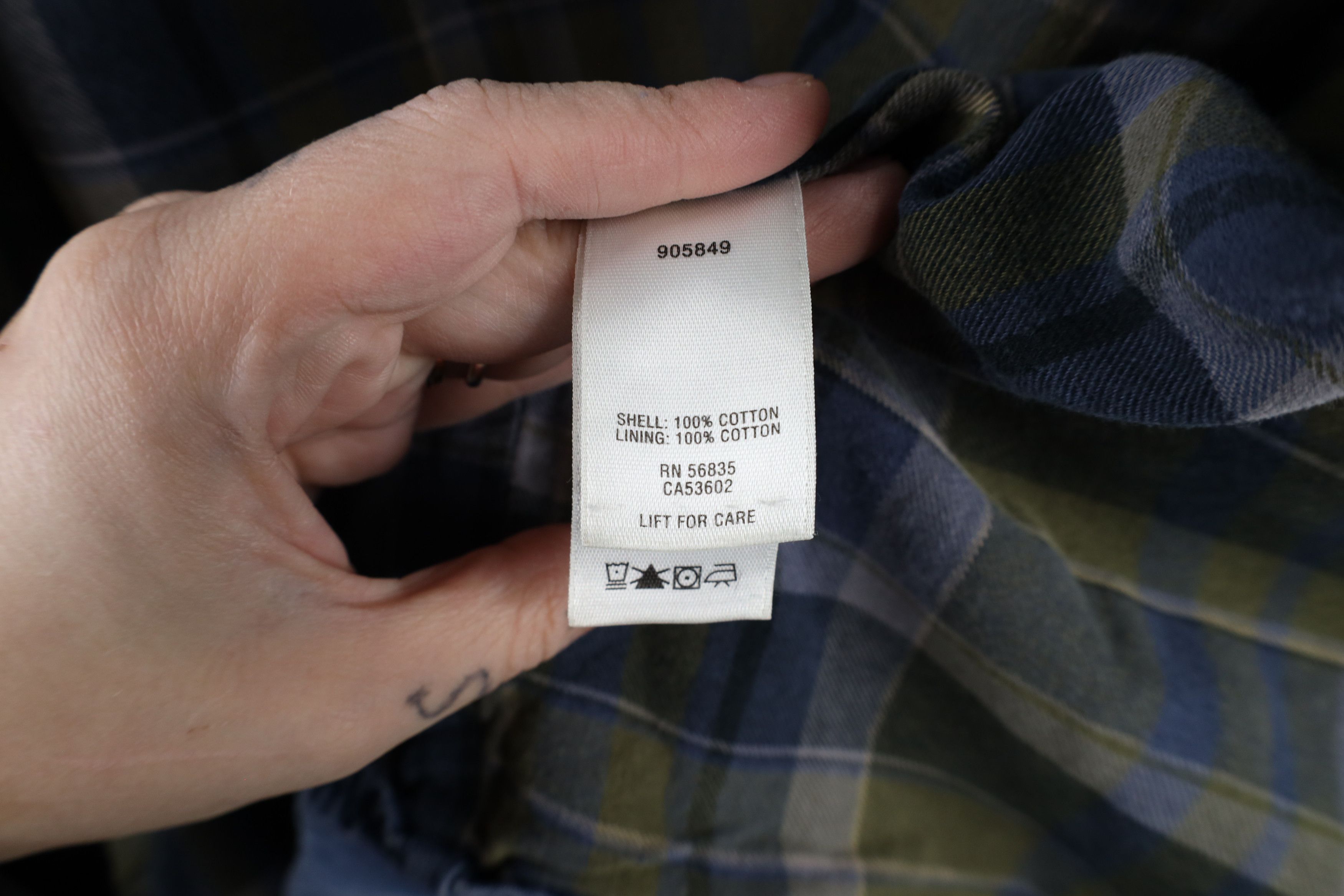 Cabelas × Vintage Vintage Cabelas Heavyweight Canvas Button Shirt Jacket Jac Size US XL / EU 56 / 4 - 10 Thumbnail