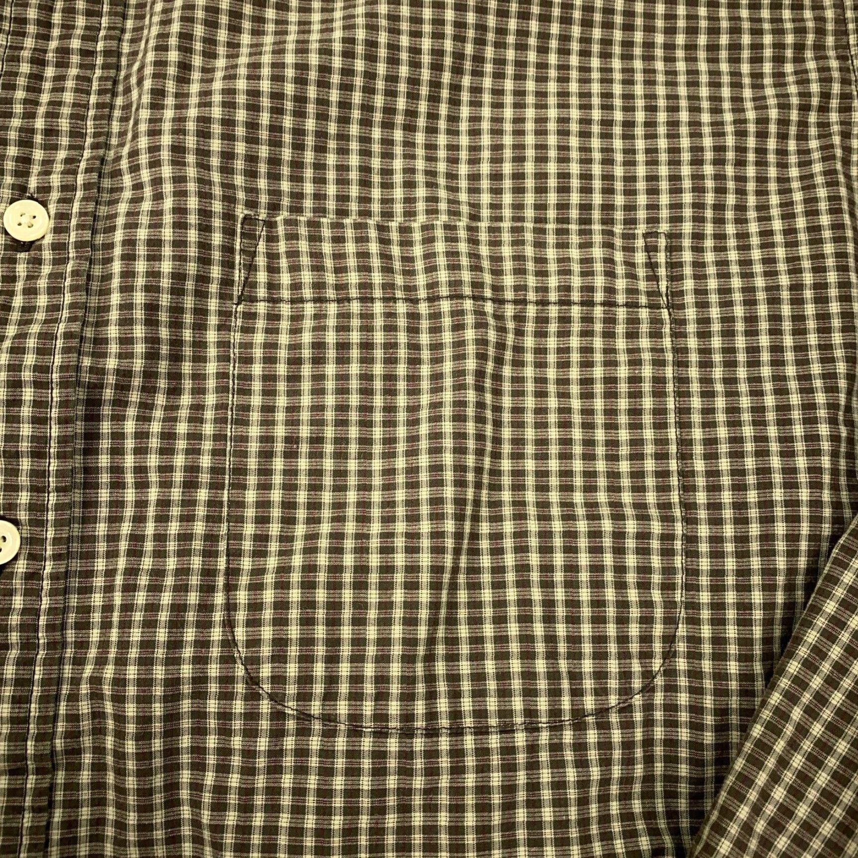 Eddie Bauer VINTAGE Eddie Bauer Shirt Mens Large Plaid Button-Down Long Sleeve Size US L / EU 52-54 / 3 - 3 Thumbnail