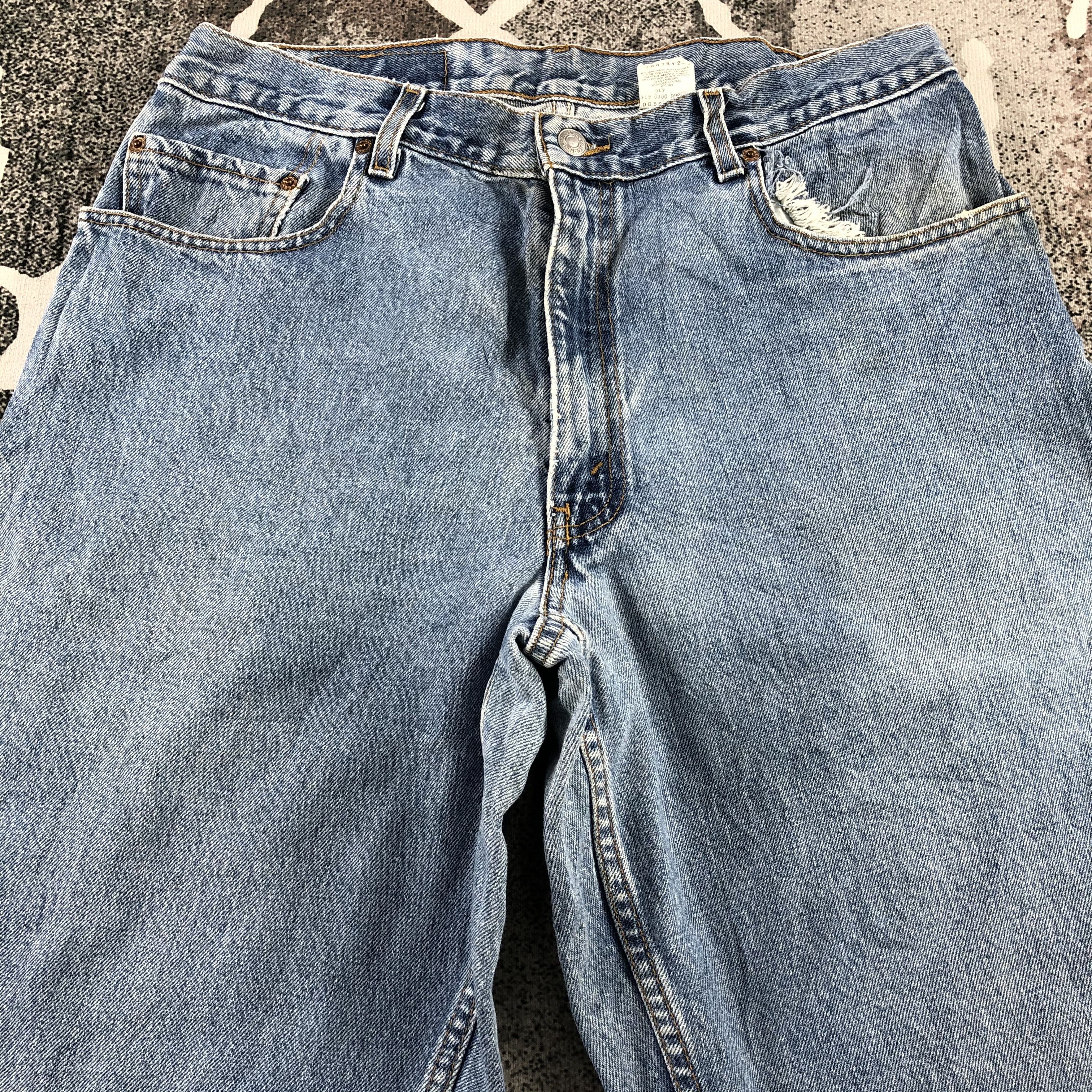 Levi's Vintage Levis 560 Jeans Medium Wash Denim KJ918 Size US 34 / EU 50 - 3 Thumbnail