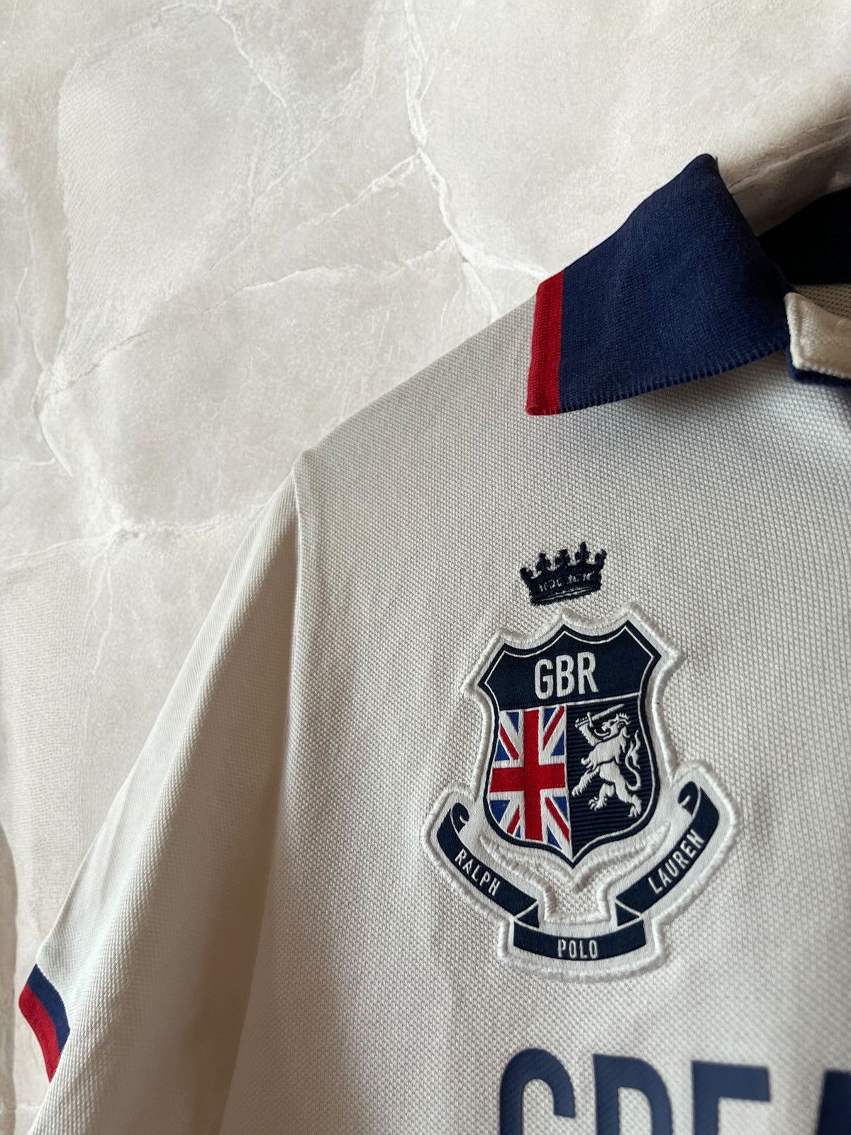 Polo Ralph Lauren × Vintage POLO RALPH LAUREN “GREAT BRITAIN” GBR CHIEF TEE T SHIRT y2k Size US S / EU 44-46 / 1 - 5 Thumbnail