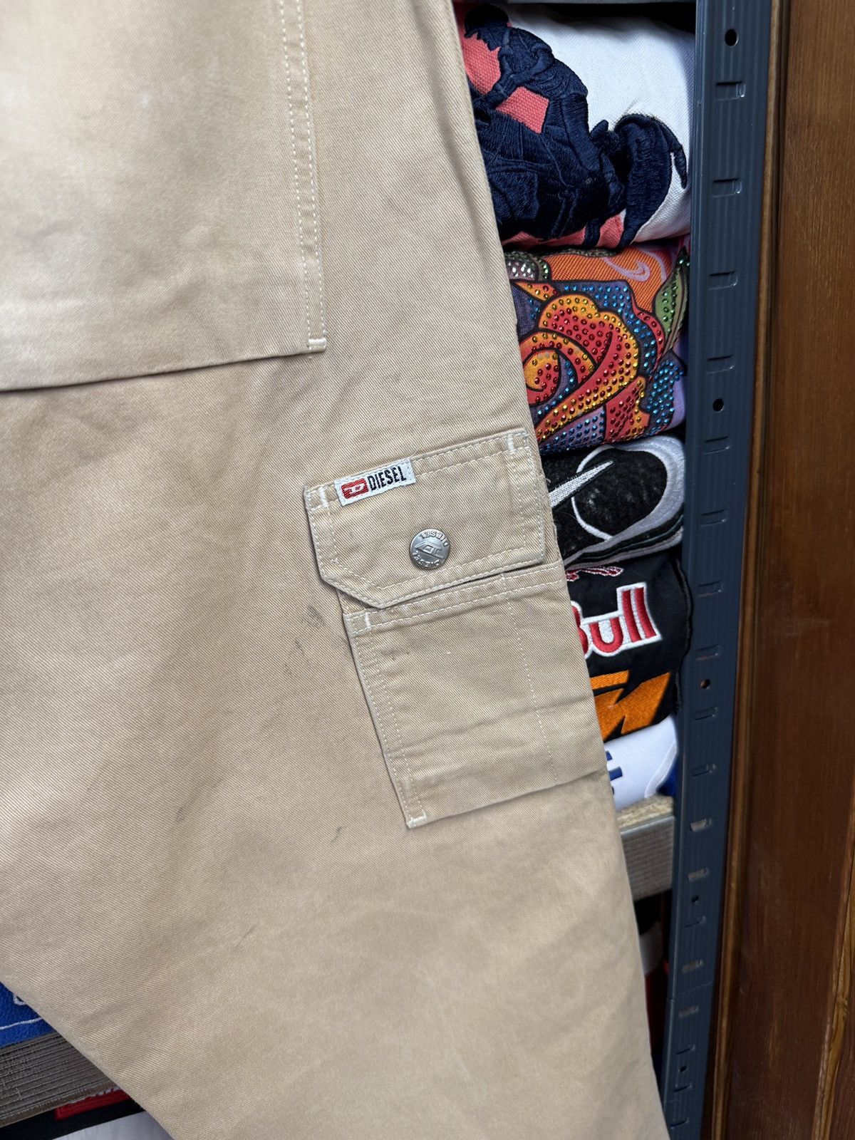 Diesel Vintage Diesel Cargo Work Heavy Pants Size US 34 / EU 50 - 7 Thumbnail