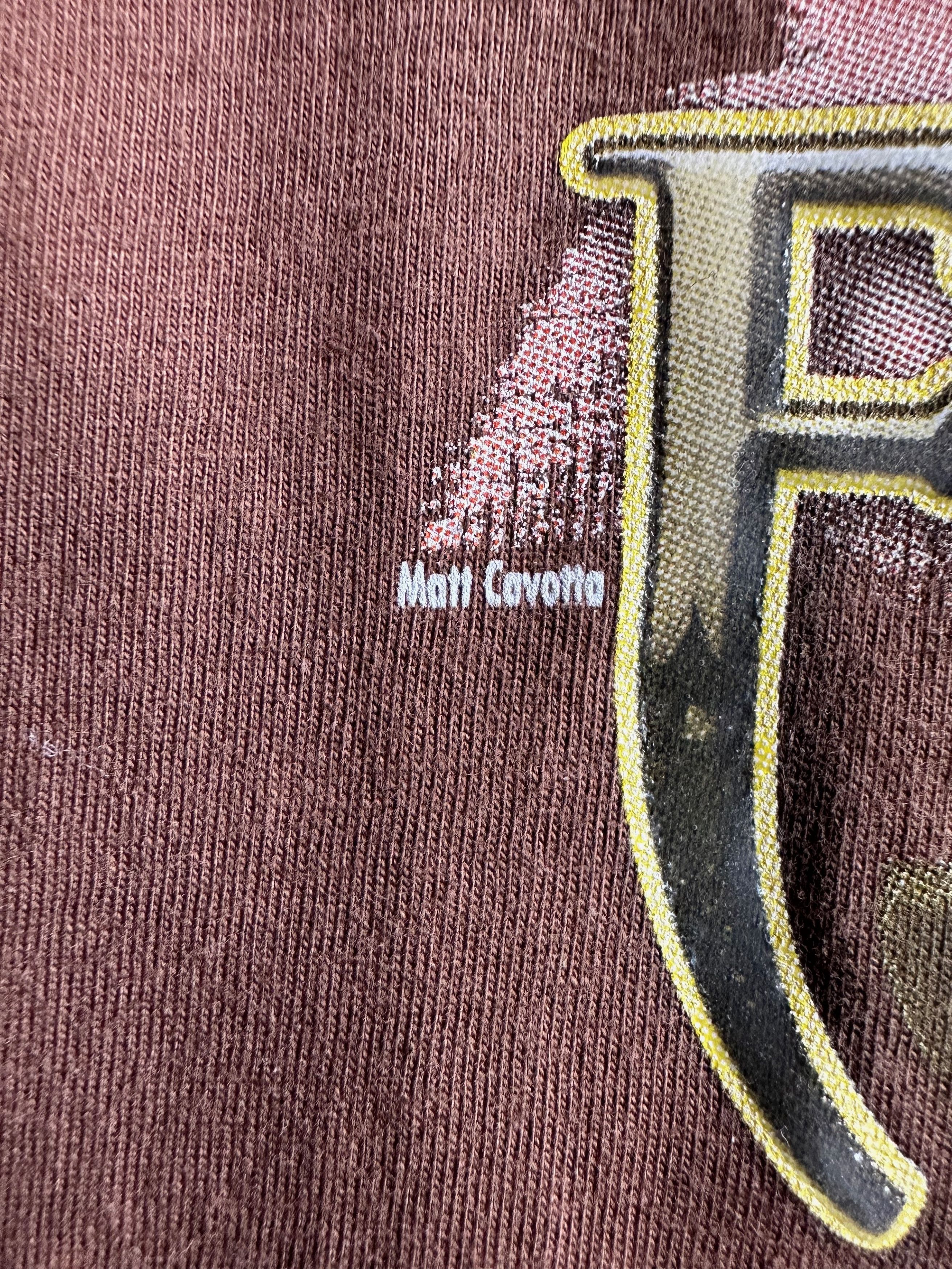 The Game Fifth Dawn Discover Columbus Vintage brown t shirt Size US L / EU 52-54 / 3 - 13 Thumbnail