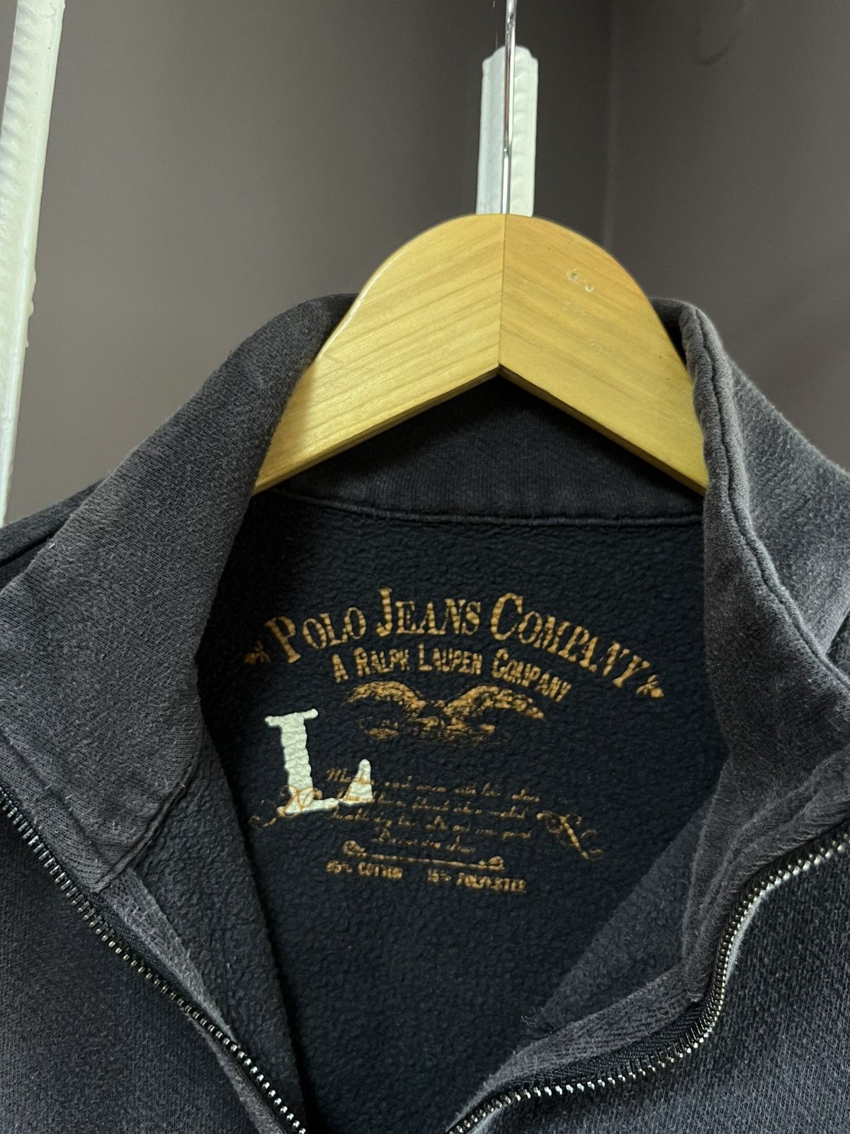 Polo Ralph Lauren Vintage Zip Ralph Lauren Polo Jeans Size US M / EU 48-50 / 2 - 3 Thumbnail