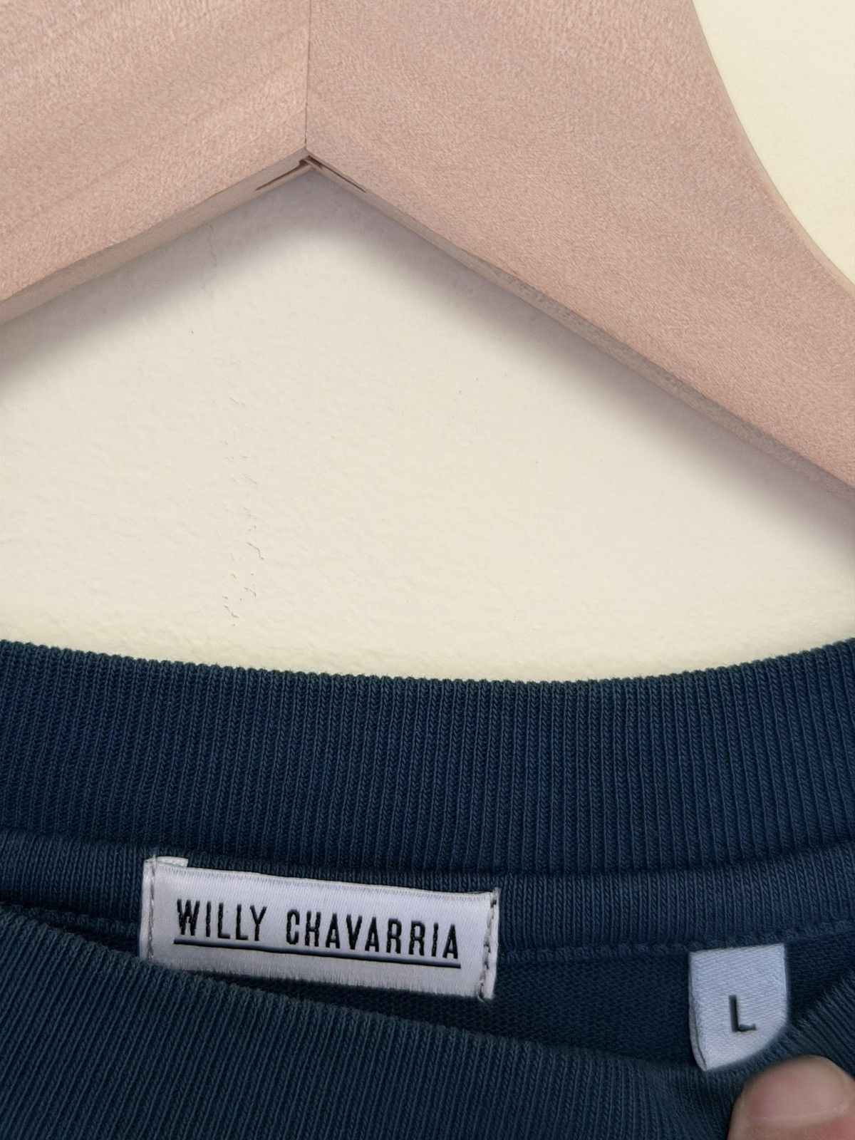 Willy Chavarria Willy Chavarria Long Sleeve Logo Tee Size US L / EU 52-54 / 3 - 4 Thumbnail