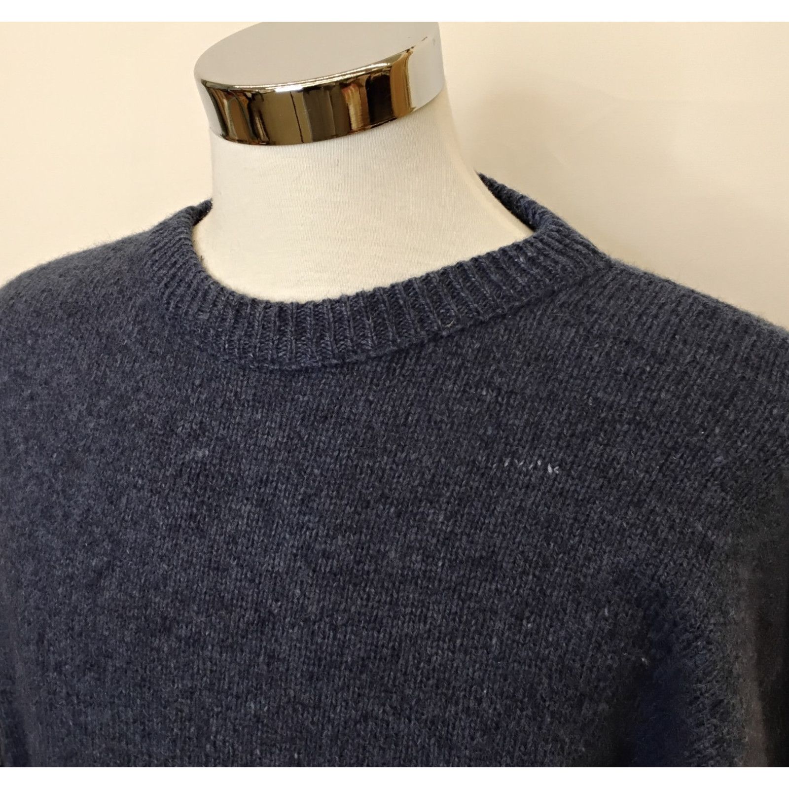 Eddie Bauer Eddie Bauer Sweater Men's XL Blue Wool Blend VTG 90's USA Size US XL / EU 56 / 4 - 4 Thumbnail
