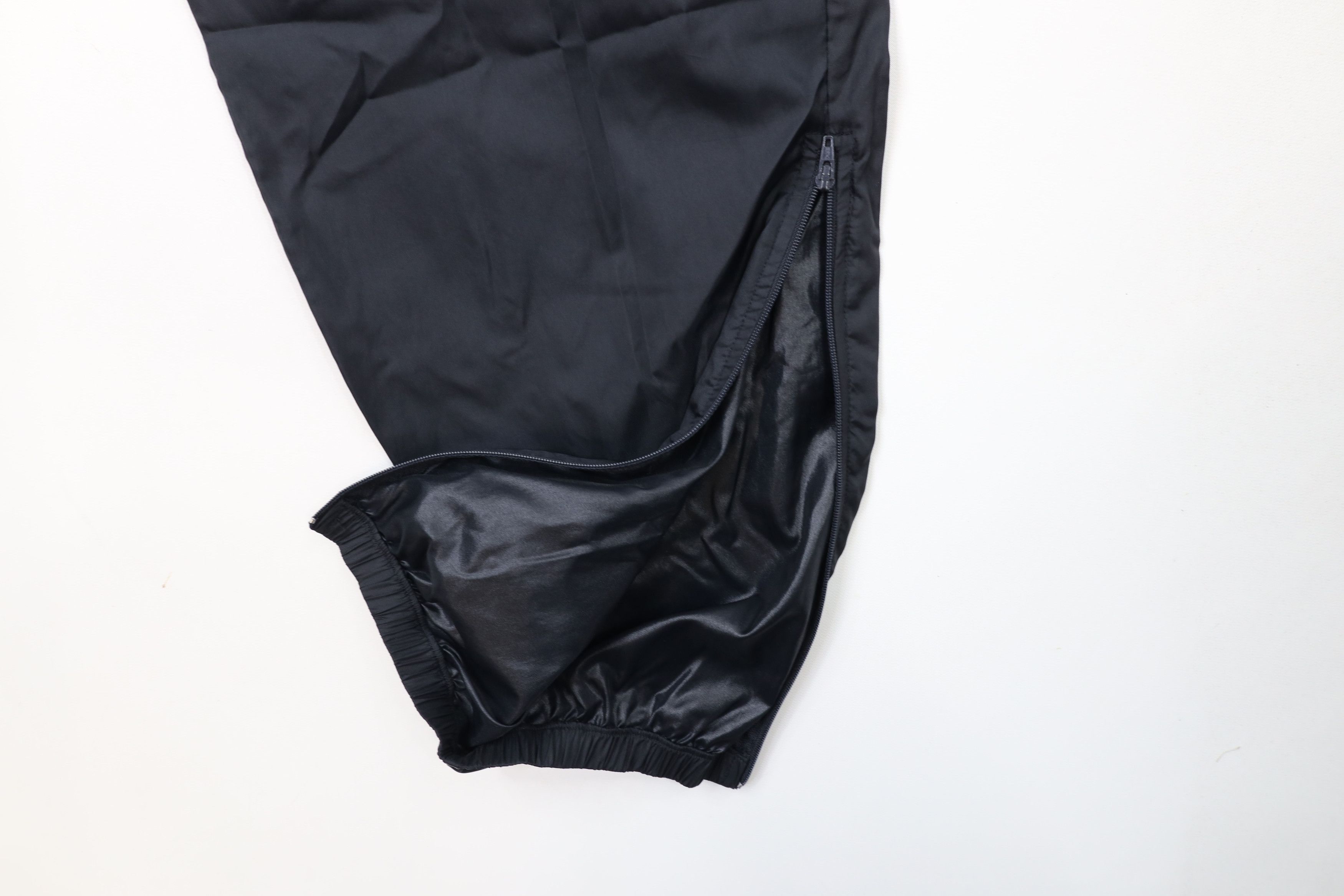 Nike × Vintage Vintage 90s Nike Mini Swoosh Windbreaker Joggers Pants Black Size US 38 / EU 54 - 5 Thumbnail