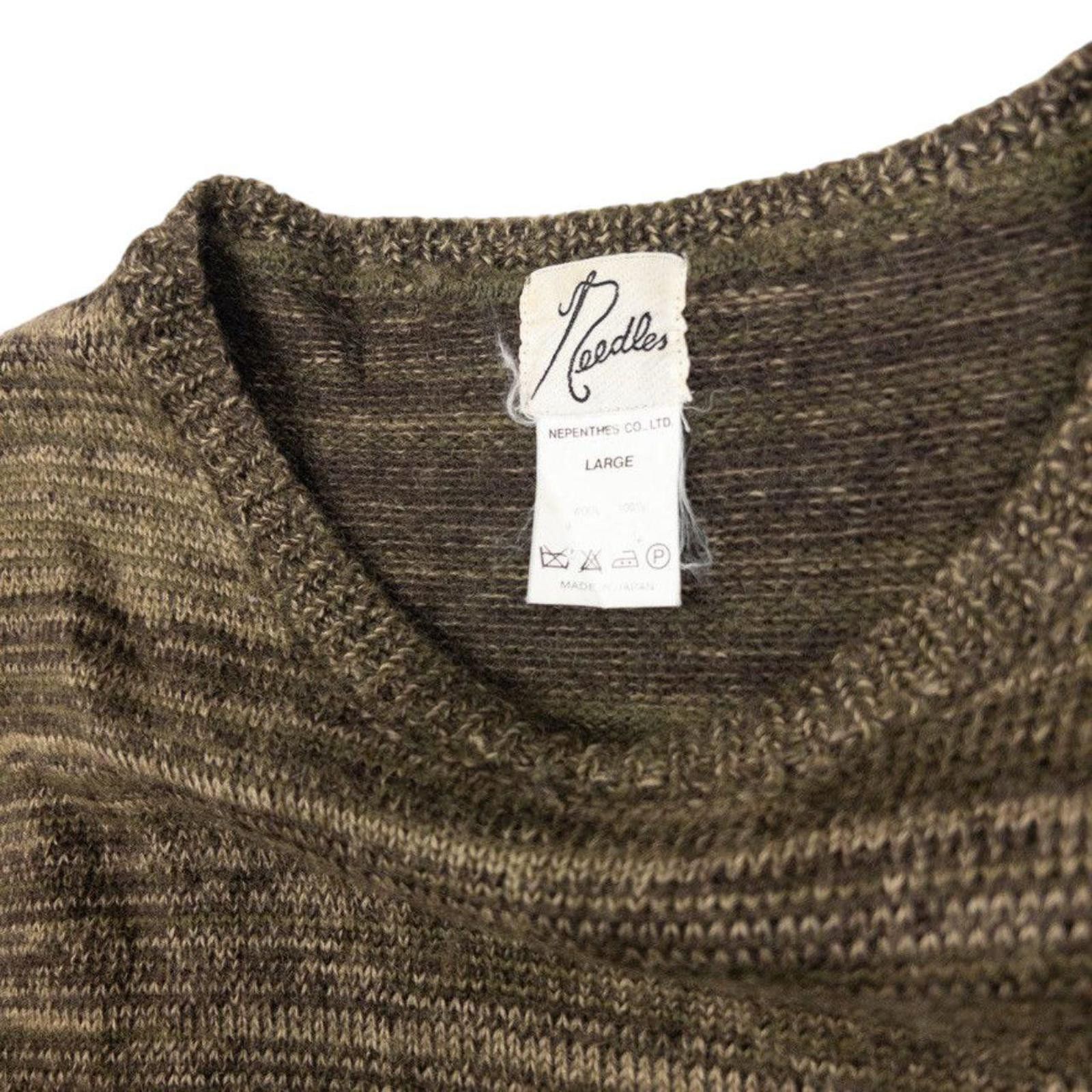 Needles Vintage Needles Knitted Wool Jumper Size S Size US S / EU 44-46 / 1 - 4 Thumbnail