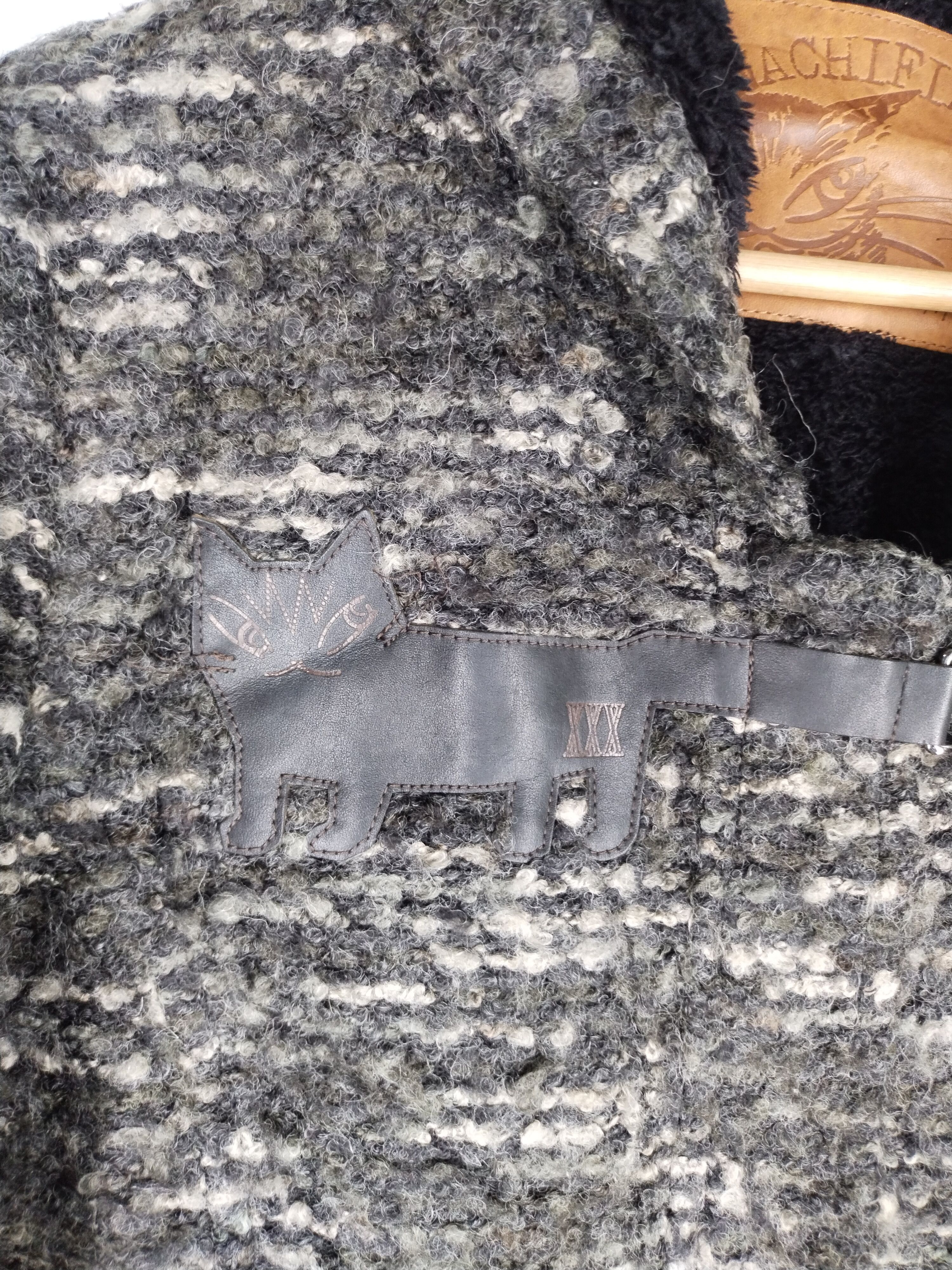 Japanese Brand × Ne-Net Vtg Wachifield Wool Coat Jacket Size M / US 6-8 / IT 42-44 - 9 Thumbnail