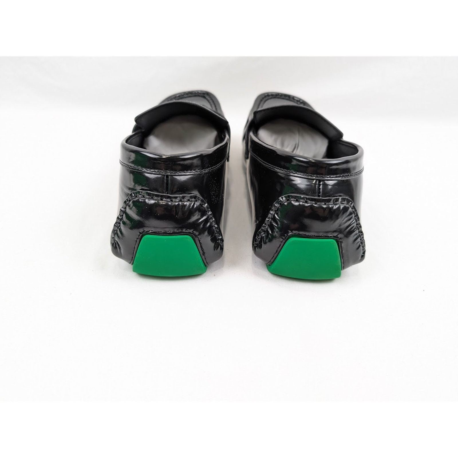 Bottega Veneta o1rshd1 Latex Lux Ride Loafers in Black-Parakeet Size US 11 / EU 44 - 20 Thumbnail