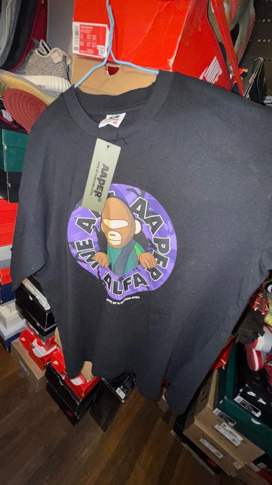 Designer Aape DJ bape tee sz M Size ONE SIZE - 1 Preview