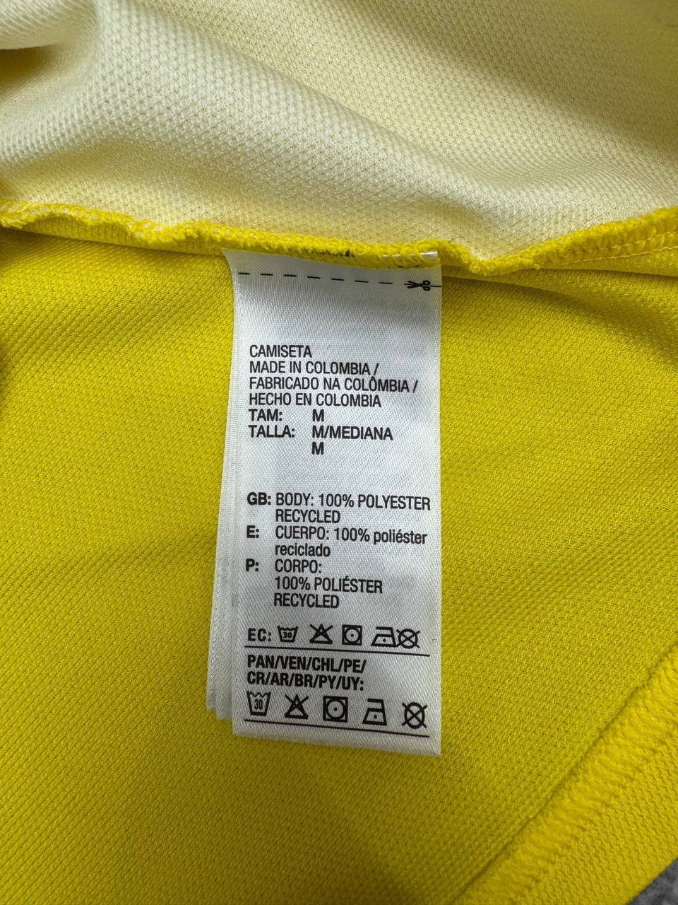 Adidas Adidas Colombia Home Jersey 2018-2019 Long Sleeve Yellow Size US M / EU 48-50 / 2 - 6 Thumbnail