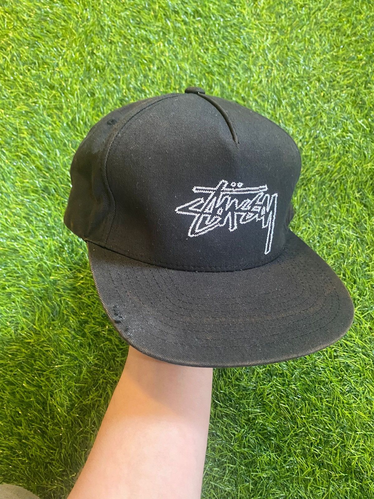 Stussy Stussy skate streetwear adjustable snapback hat Size ONE SIZE - 1 Thumbnail