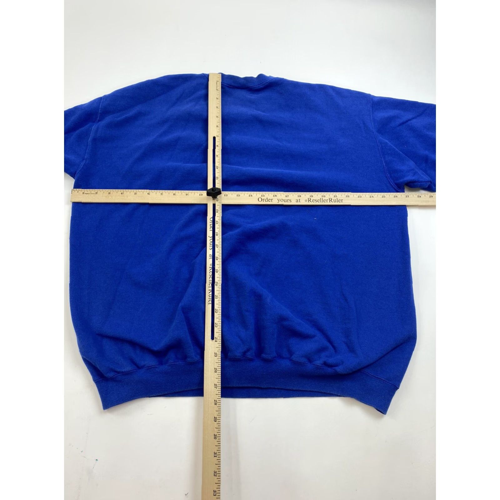 Vintage VINTAGE Cheetah Sweatshirt Mens XLT Blue Crew Neck Pullover Regular Size Size US XL / EU 56 / 4 - 3 Thumbnail