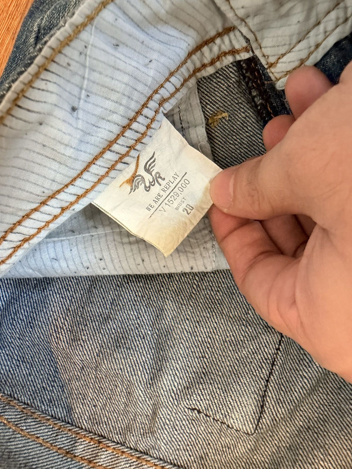 Replay Tagged Replay Flared Jeans Size 28" / US 6 / IT 42 - 6 Thumbnail