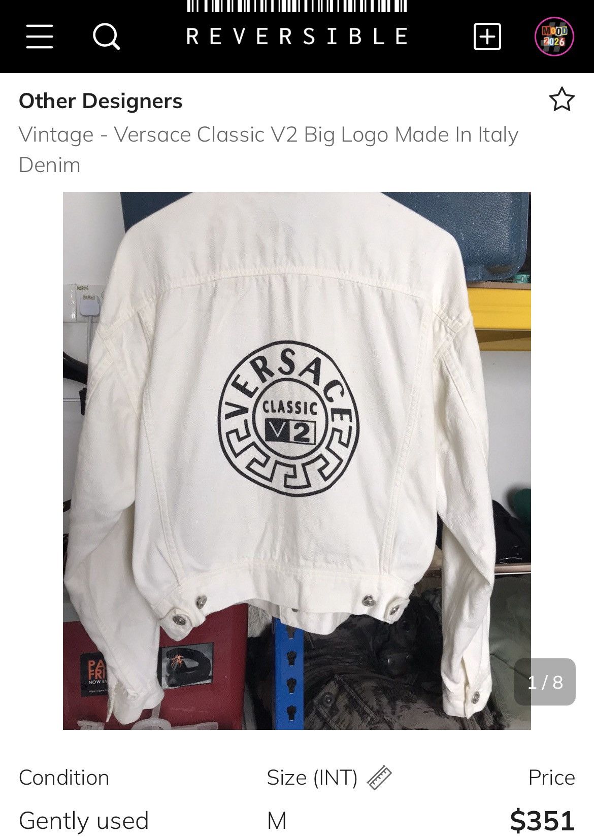 Versus Versace Versace Classic V2 Size US XL / EU 56 / 4 - 10 Thumbnail
