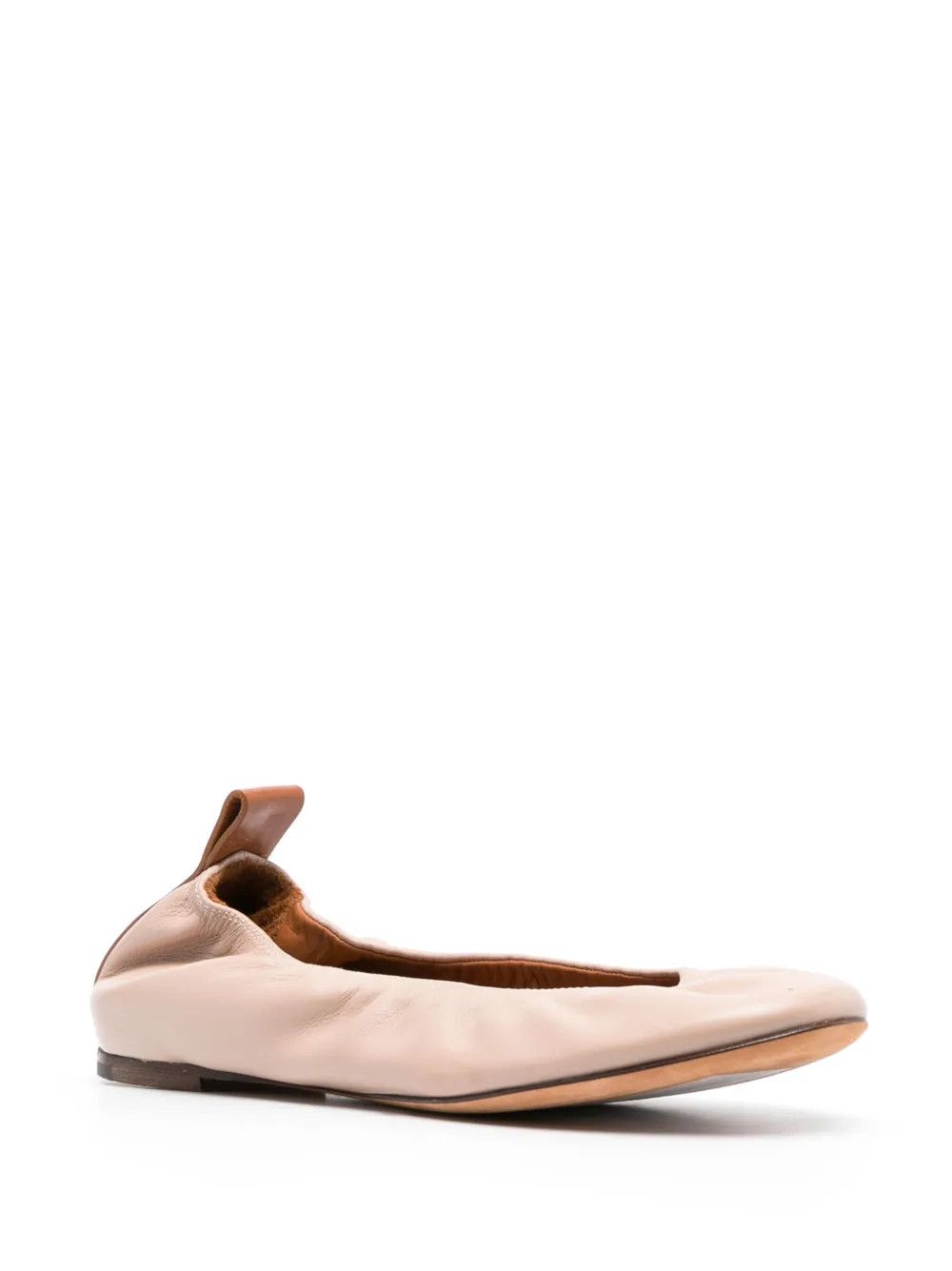 Lanvin o1y0326 Ballet Flats in Blush Size US 6 / IT 36 - 2 Thumbnail