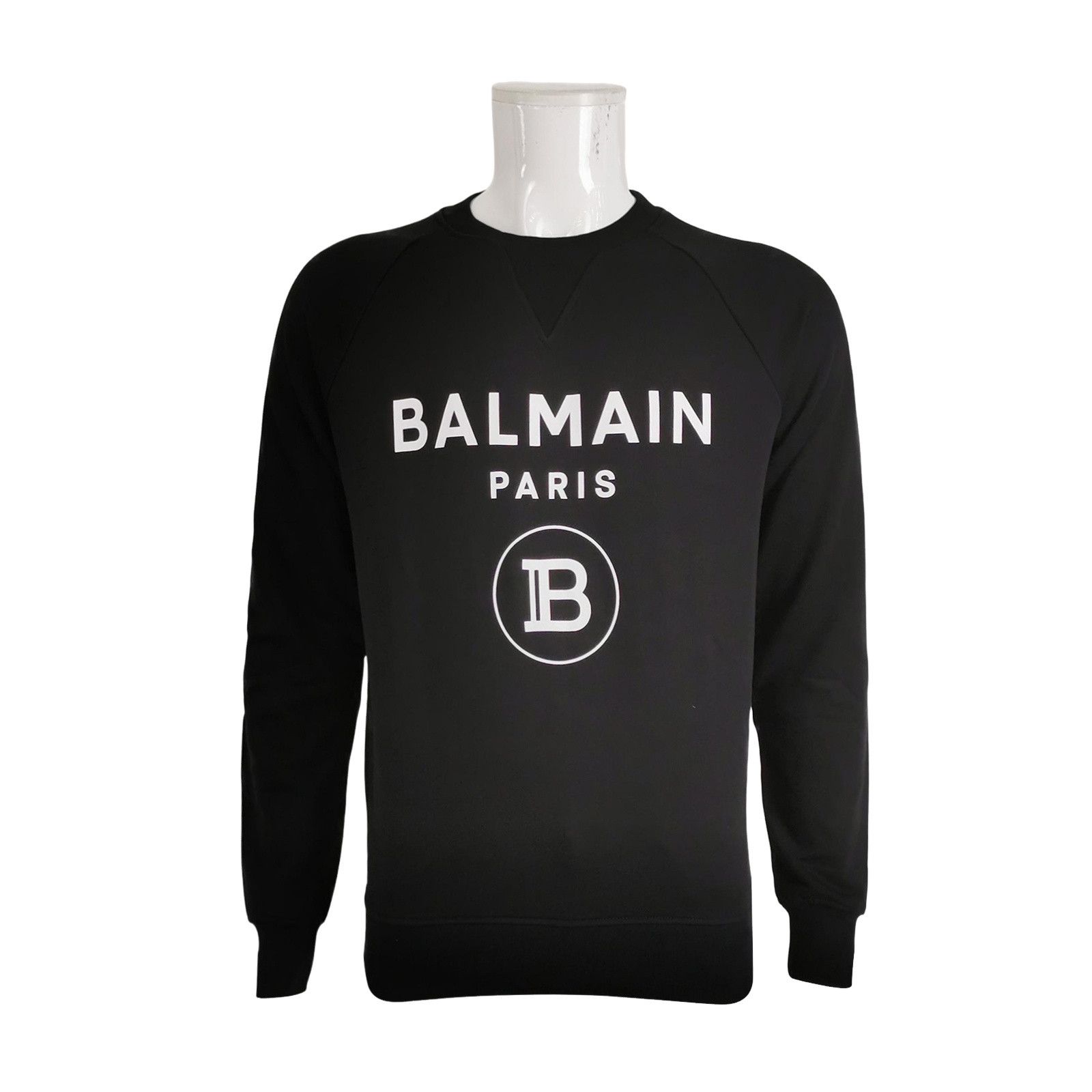 Balmain Balmain Logo Cotton Sweatshirt Size S Size US S / EU 44-46 / 1 - 1 Thumbnail