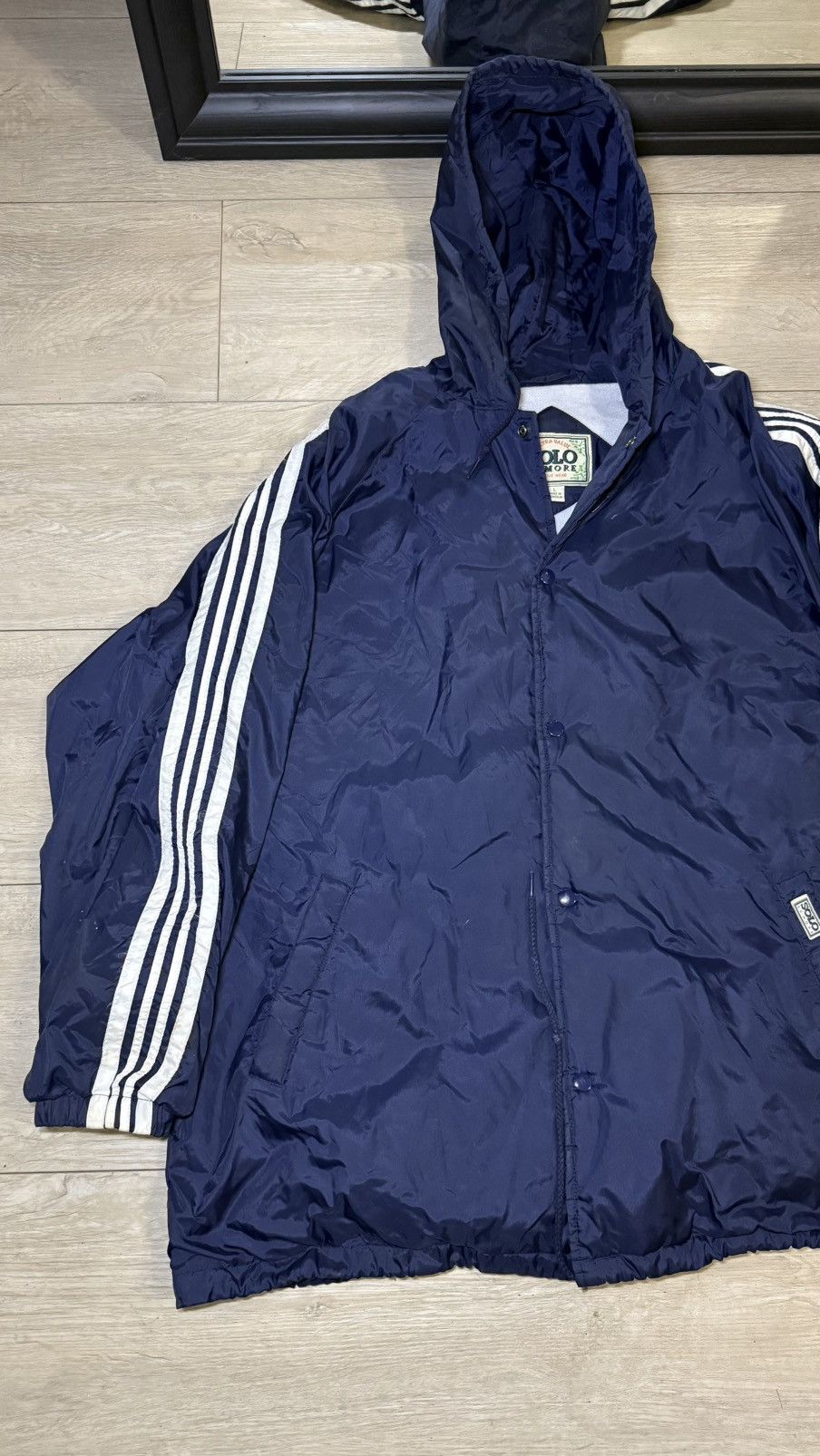 JNCO Vintage / Y2K Solo Button Up Windbreaker Jacket Size US L / EU 52-54 / 3 - 2 Thumbnail