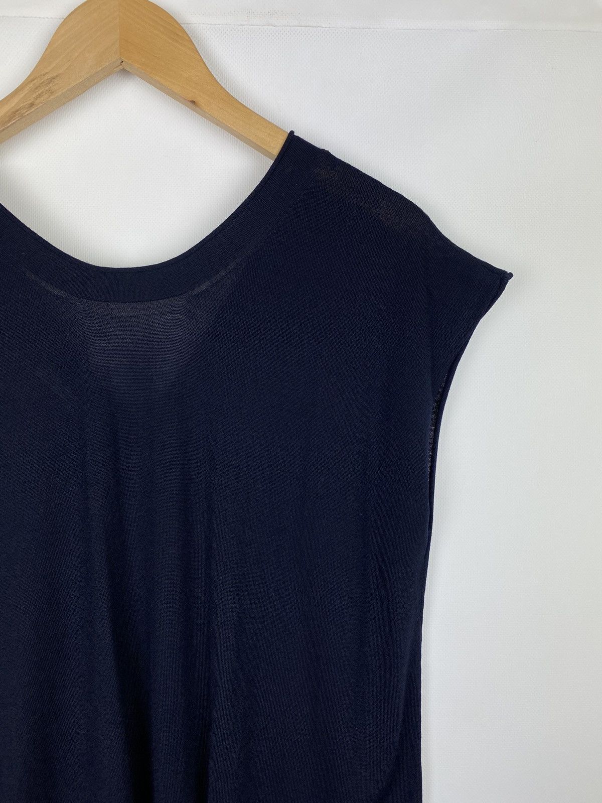 Miu Miu Miu Miu ladies sleeveless v-neck tunic dress size 42 Navy Size M / US 6-8 / IT 42-44 - 12 Thumbnail