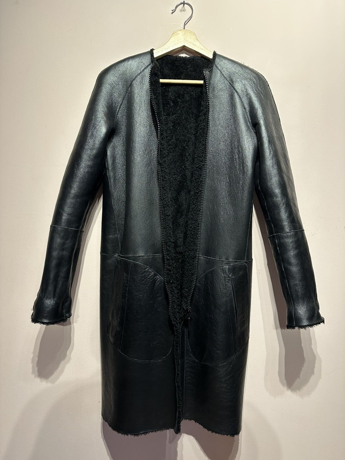 Celine Céline lammy coat Size S / US 4 / IT 40 - 5 Thumbnail