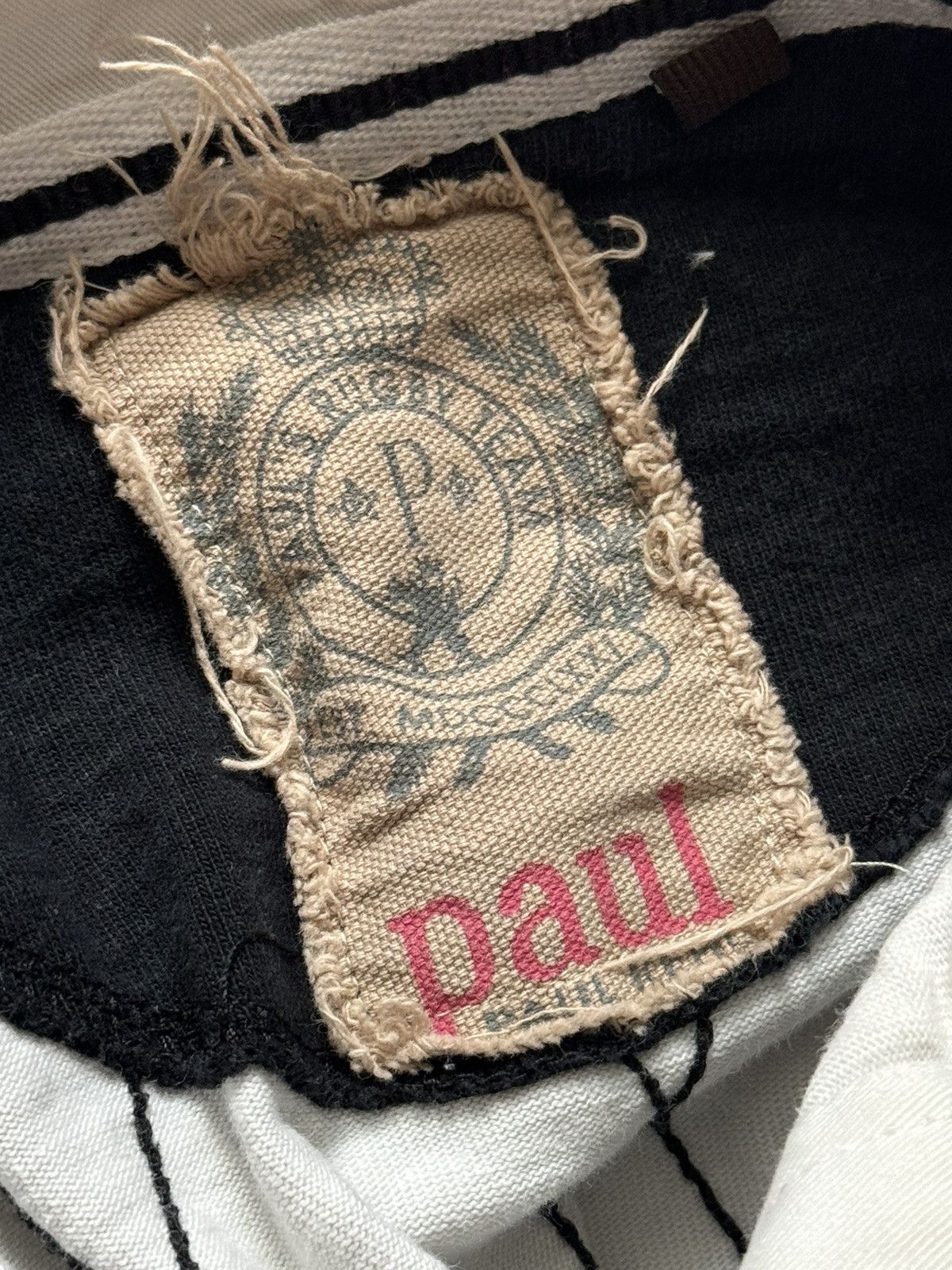 Designer × Vintage Paul kehl M striped big logo rugby 🏉 jersey sweatshirt 00s Size US M / EU 48-50 / 2 - 13 Thumbnail