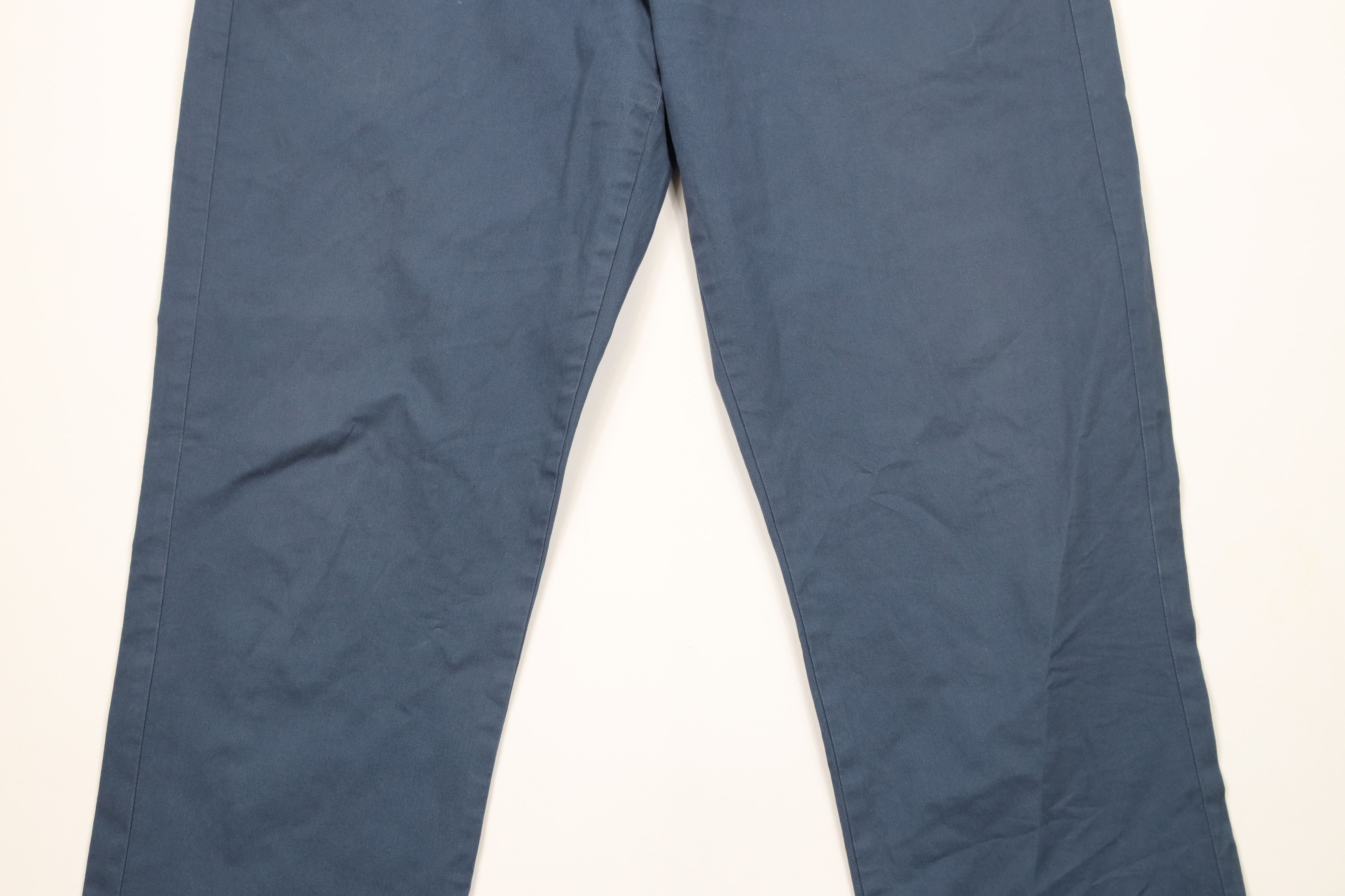 J.Crew × Vintage J Crew Flex Sutton Straight Leg Chinos Chino Pants Blue Size US 34 / EU 50 - 3 Thumbnail