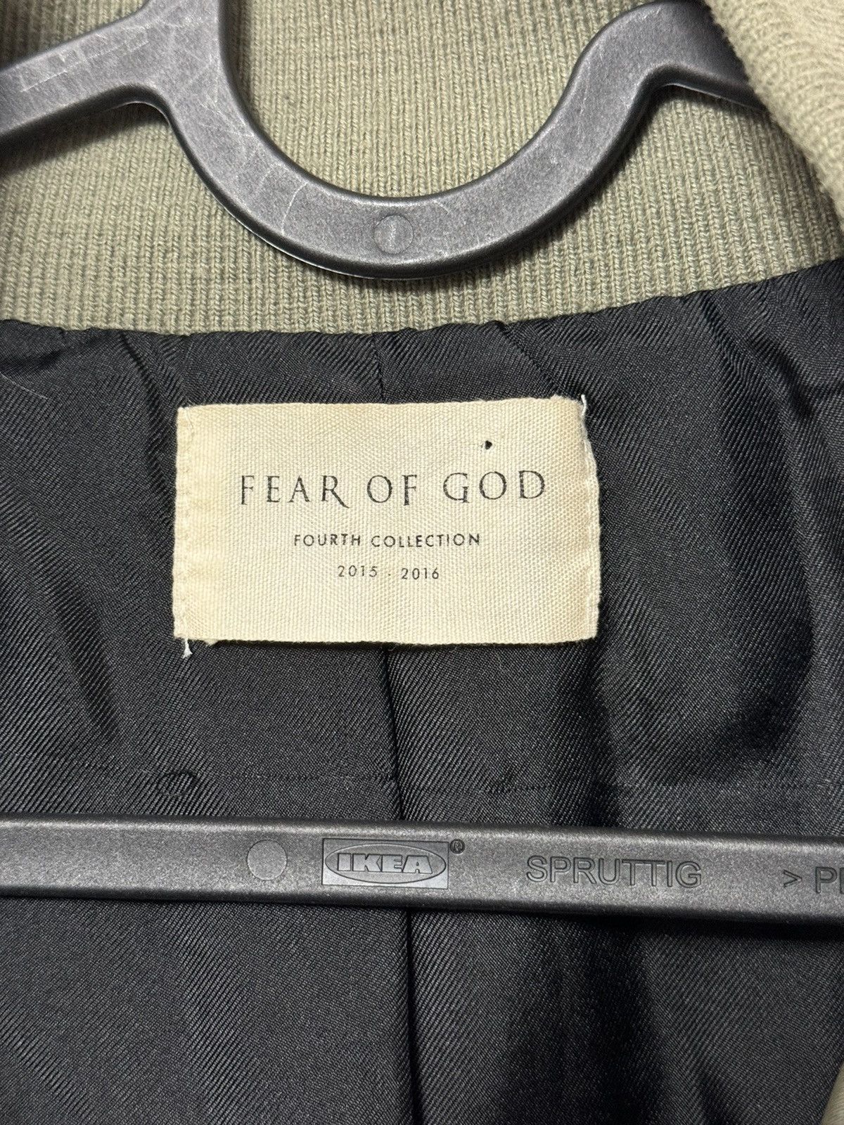 Fear of God × SSENSE 🔥SSENSE x Fear of God Fourth Collection Bomber Olive SZ S Size US S / EU 44-46 / 1 - 2 Thumbnail
