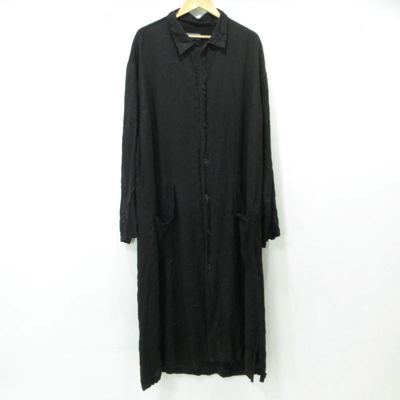 Yohji Yamamoto Yohji Yamamoto POUR HOMME/ Switching Long-Blouse Size US L / EU 52-54 / 3 - 1 Thumbnail