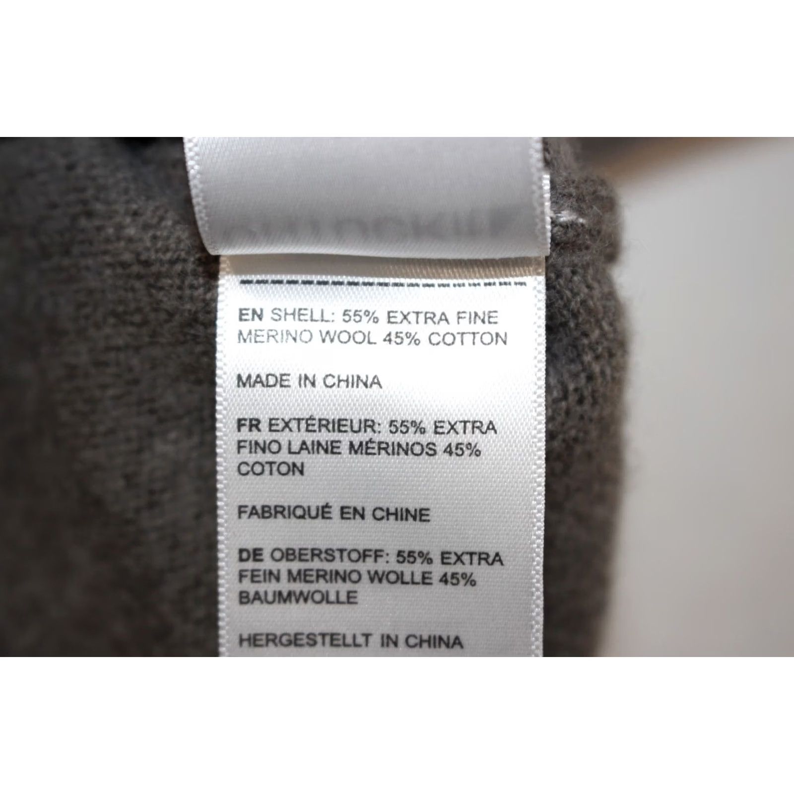 UNTUCKit UNTUCKit Sweater Men's S Van Douzer Merino Wool Blend Shawl Collar 40316 Brown Size US S / EU 44-46 / 1 - 6 Thumbnail