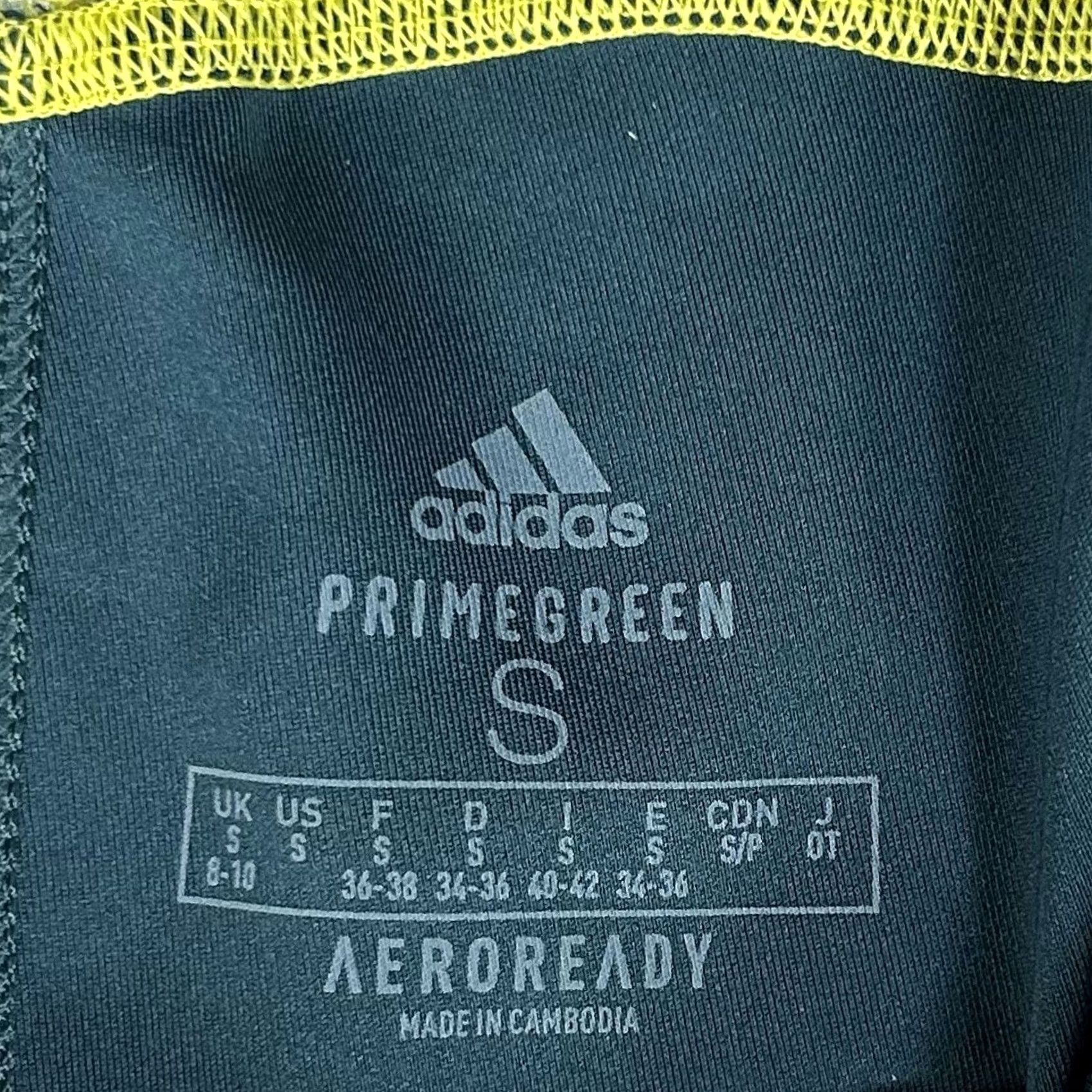 Adidas Adidas Leggings Womens Small Green Camo Primegreen Aeroready NWT Athletic Yoga Gym Running Training Slim Ankle High Rise, XS? Size 28" / US 6 / IT 42 - 5 Thumbnail