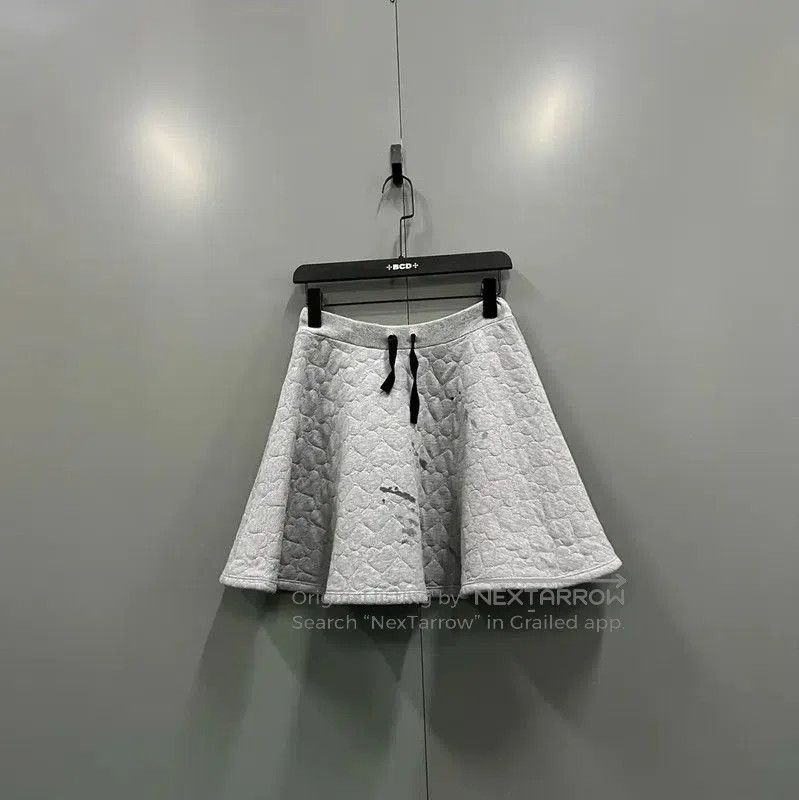 Valentino Valentino Summer Gray Cotton Mini Skirt . Size 35" - 1 Thumbnail