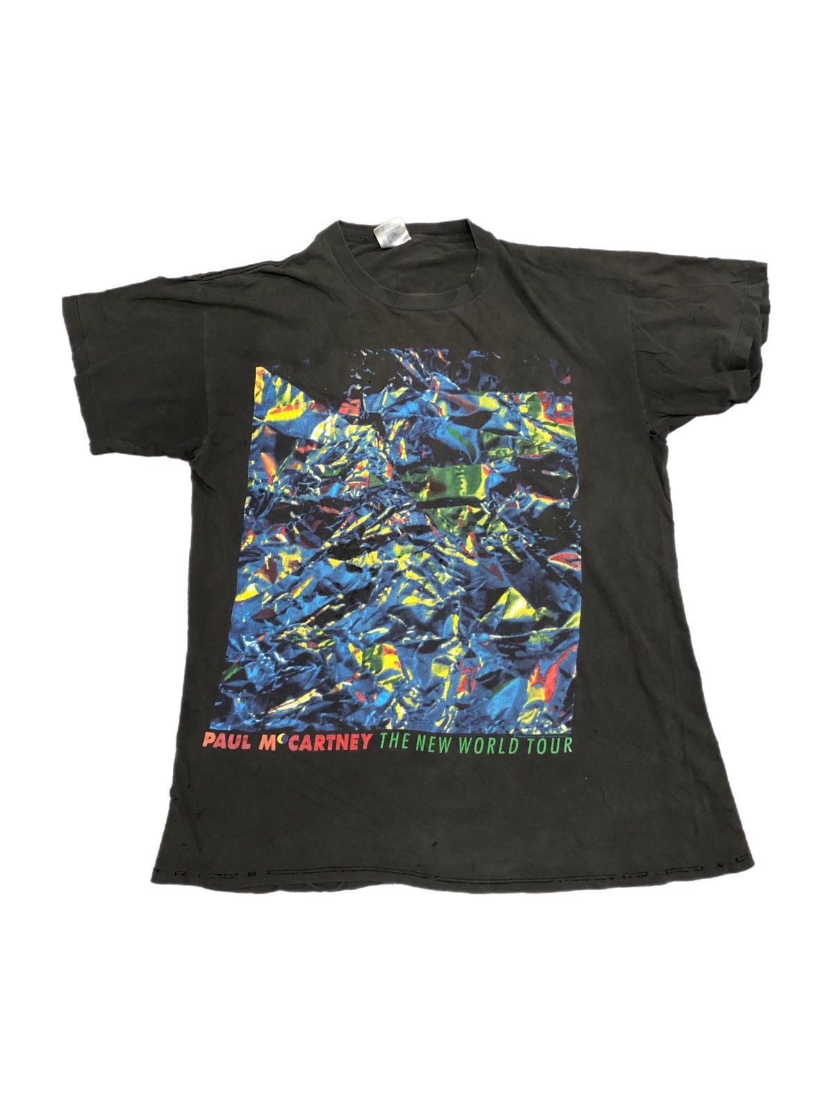 Band Tees × Brockum × Vintage 1993 Paul McCartney The New World Tour Tee Size US XXL / EU 58 / 5 - 1 Thumbnail